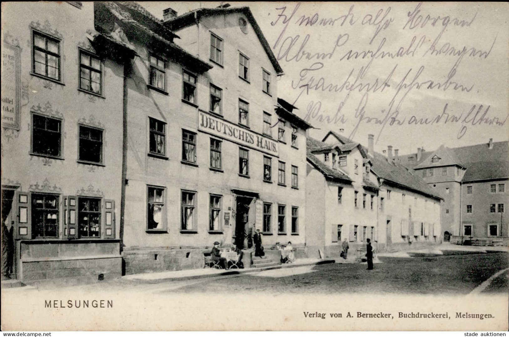 MELSUNGEN (3508) - Gasthaus Deutsches Haus I - Kassel