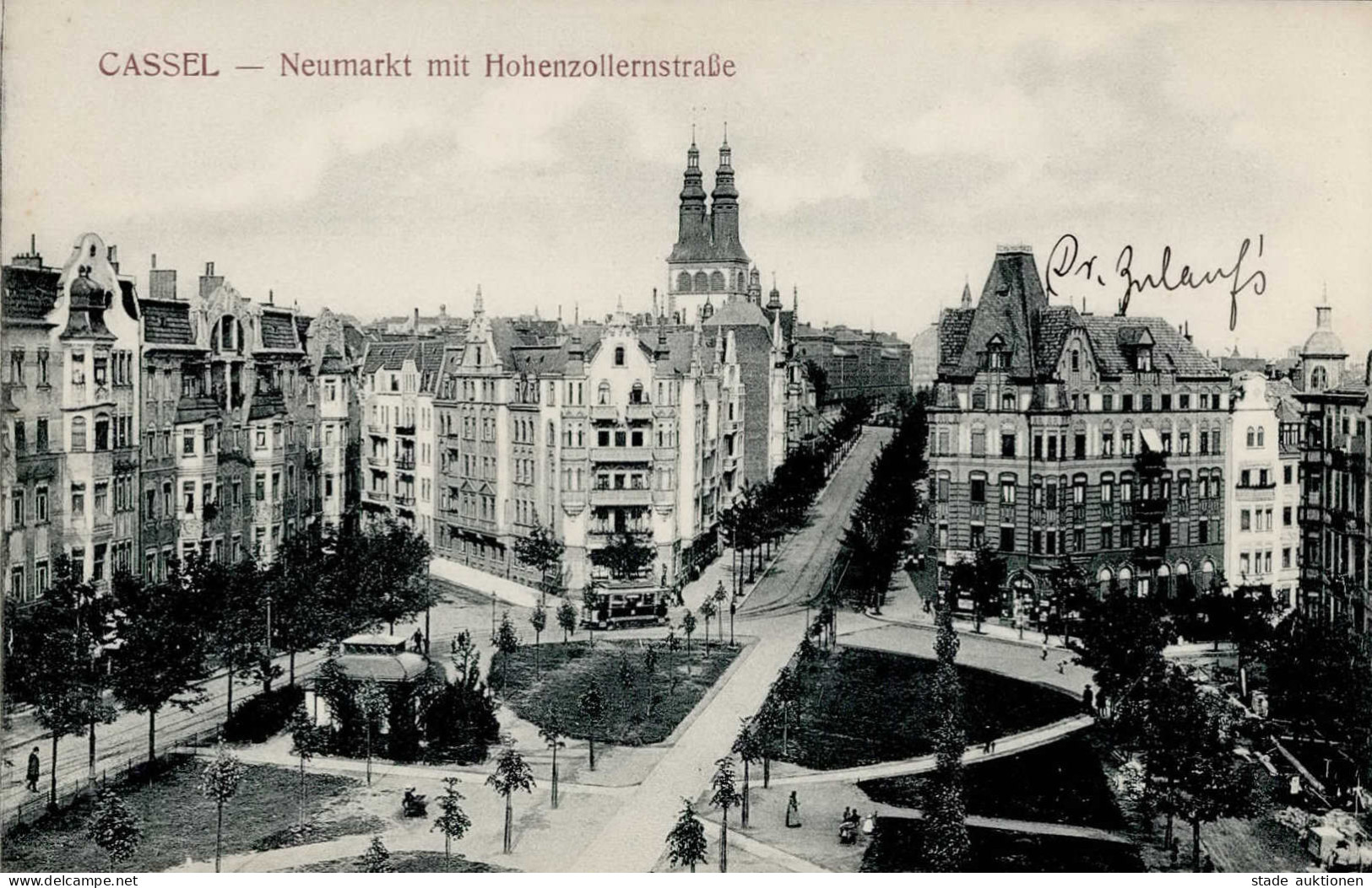 Kassel (3500) Hohenzollernstrasse Straßenbahn I - Kassel