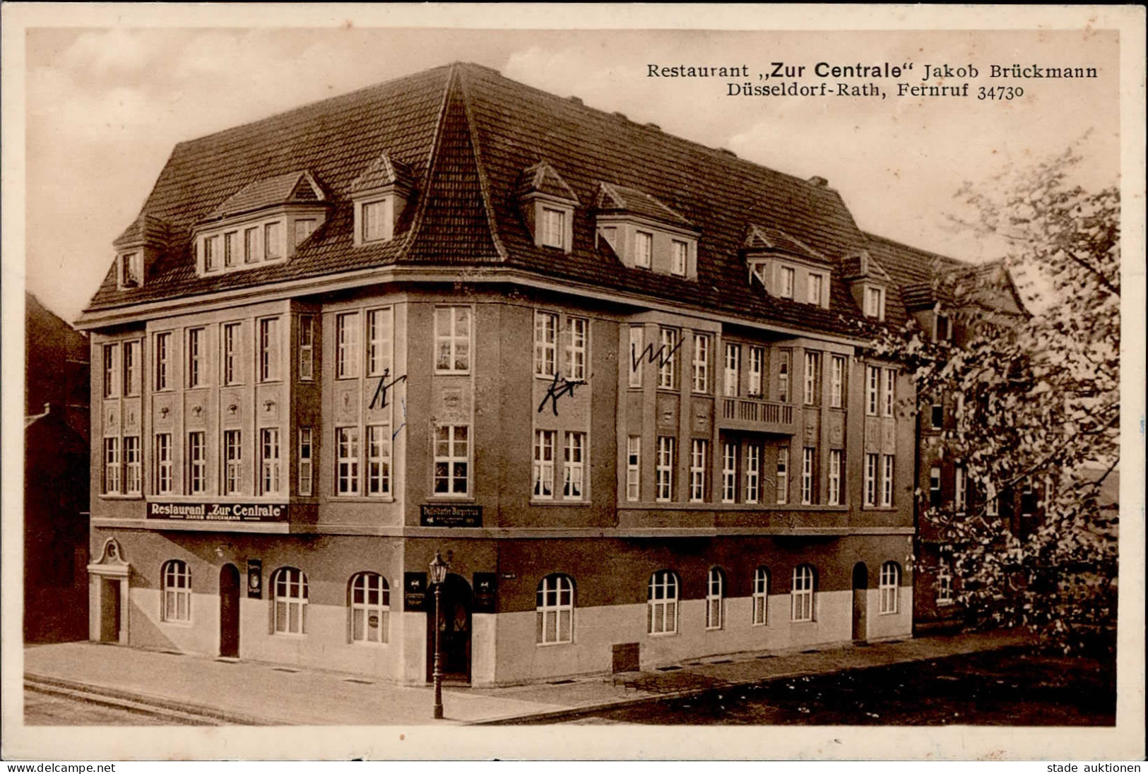 Düsseldorf Rath (4000) Gasthaus Zur Centrale I- - Düsseldorf