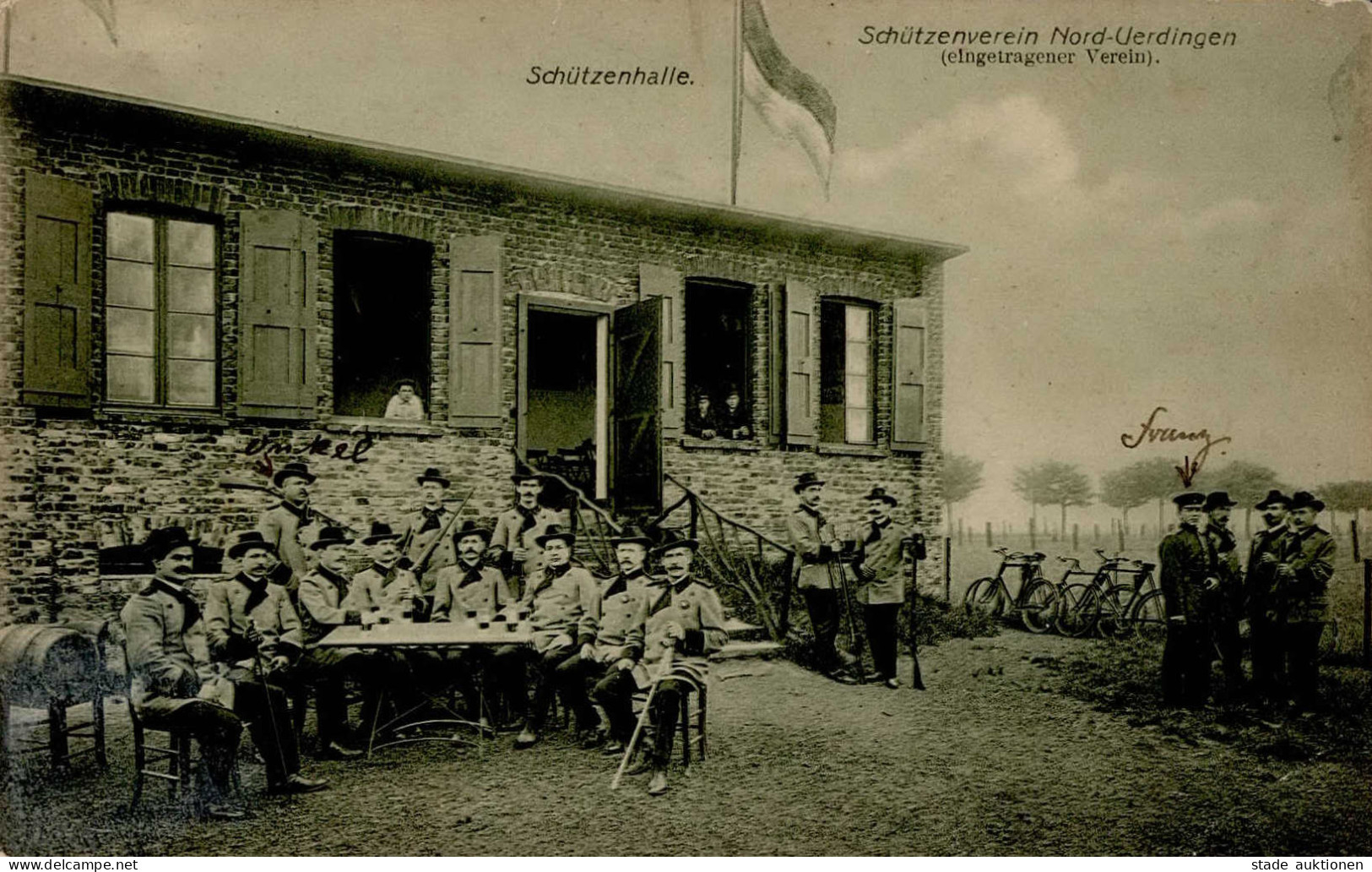 Uerdingen (4150) Schützenhaus 1912 II (Stauchung) - Other & Unclassified