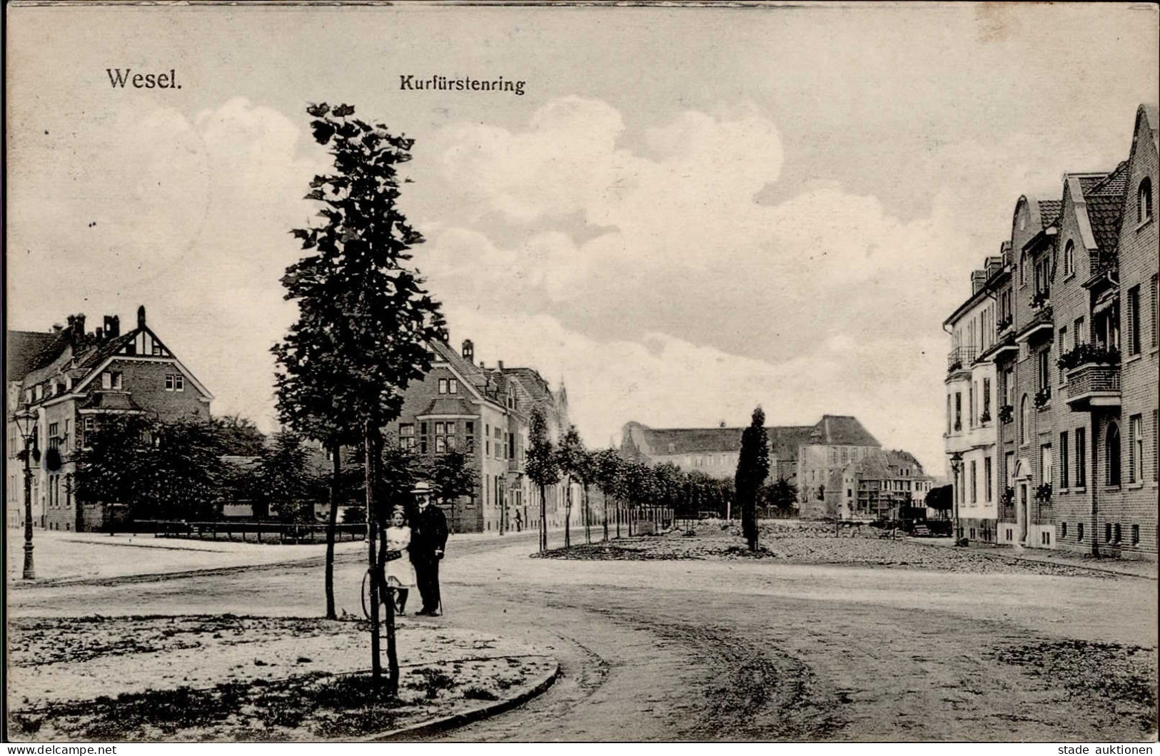 Wesel (4230) Kurfürstenring 1917 I-II (fleckig) - Xanten