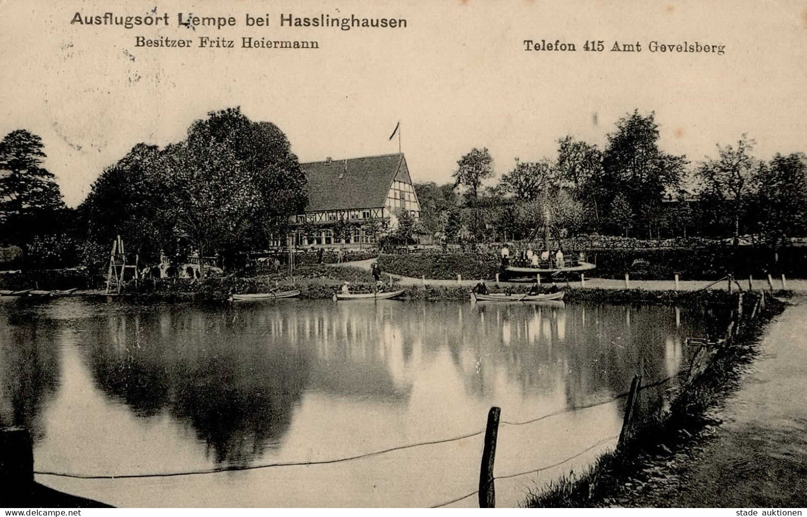 Haßlinghausen (4322) Gasthaus Lempe II (Stauchung) - Other & Unclassified