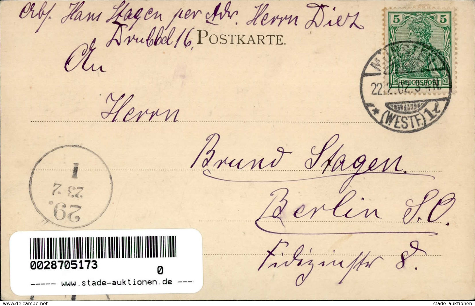 Münster (4400) 1902 I-II - Muenster