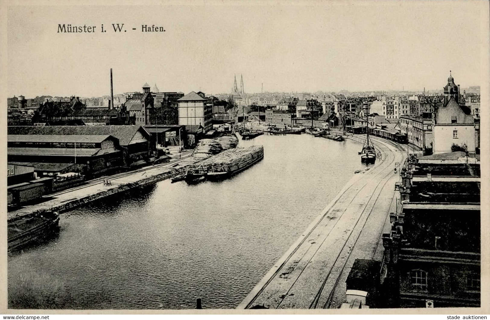 Münster (4400) Hafen I-II (Stauchung) - Muenster