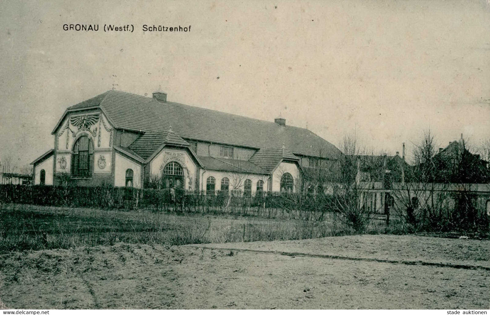 Gronau (4432) Gasthaus Zum Schützenhof 1918 I- - Autres & Non Classés