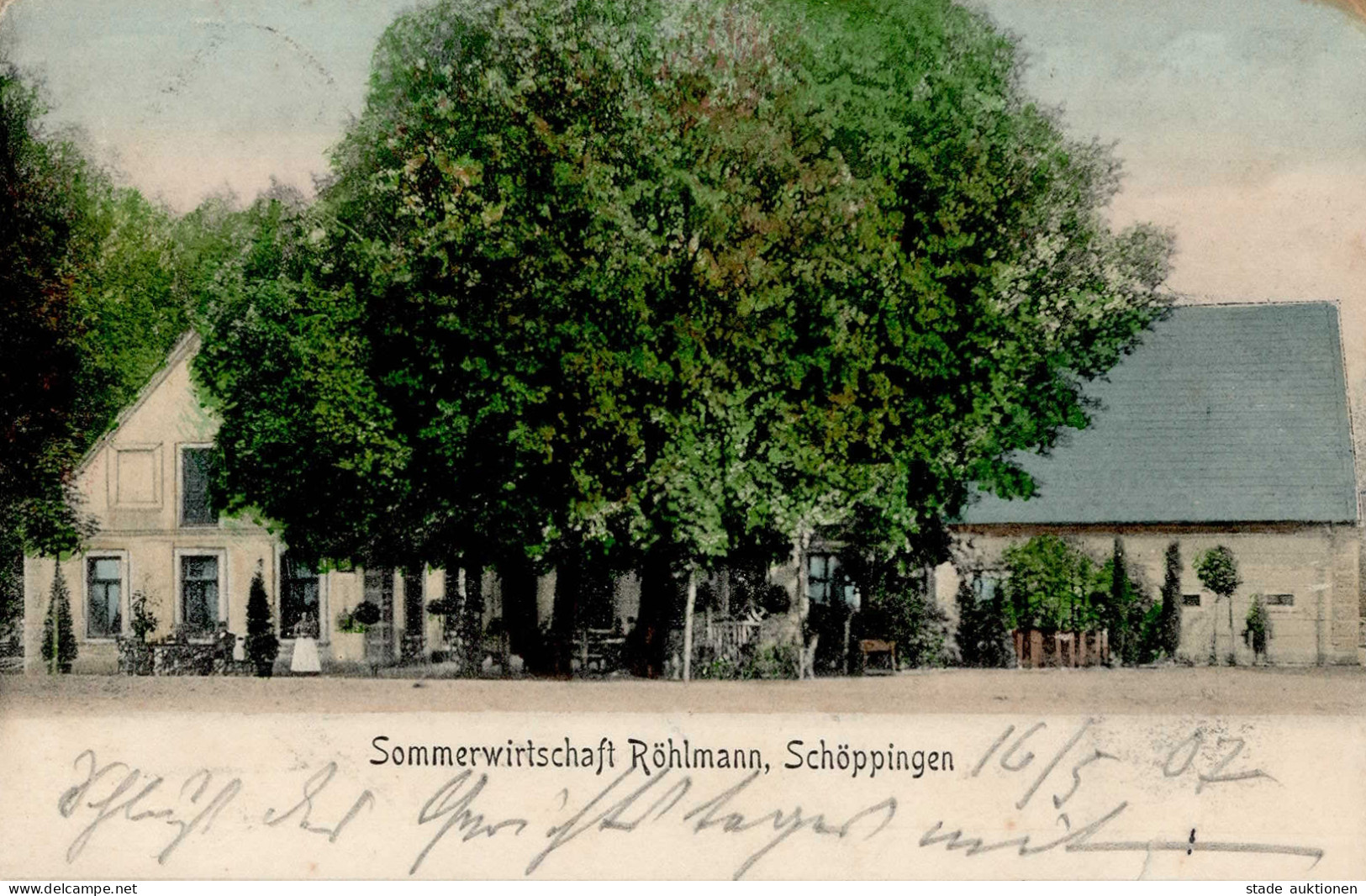 Schöppingen (4437) Gasthaus Röhlmann 1907 I-II - Autres & Non Classés