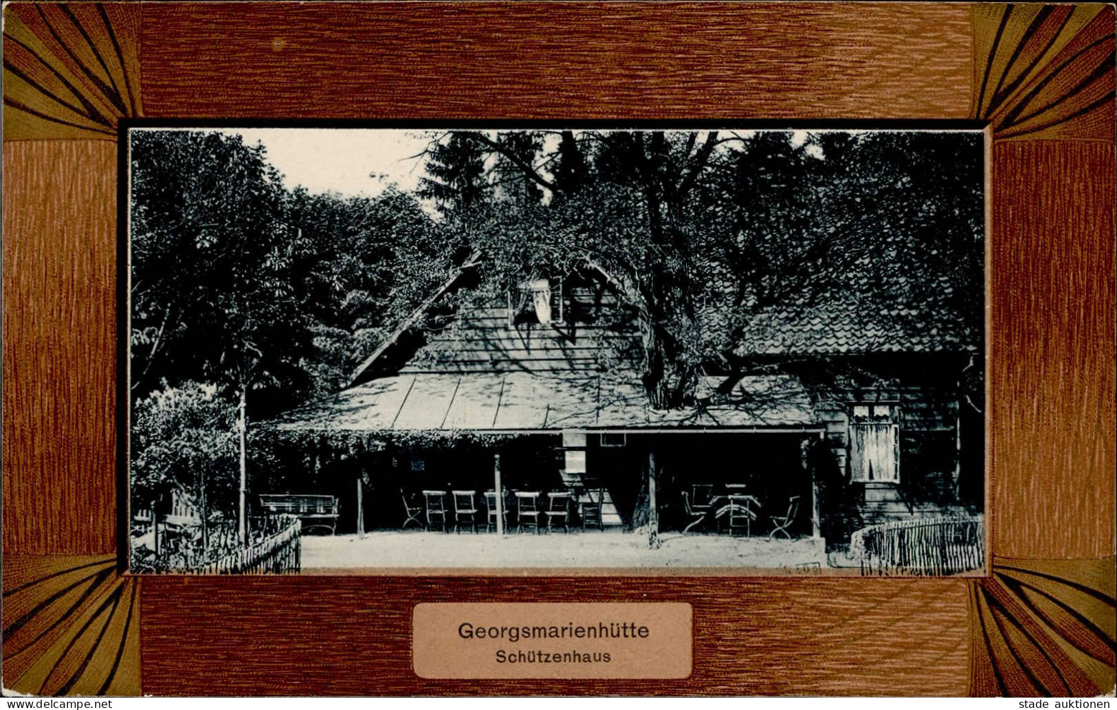 Georgsmarienhütte (4504) Schützenhaus 1906 I- - Georgsmarienhuette