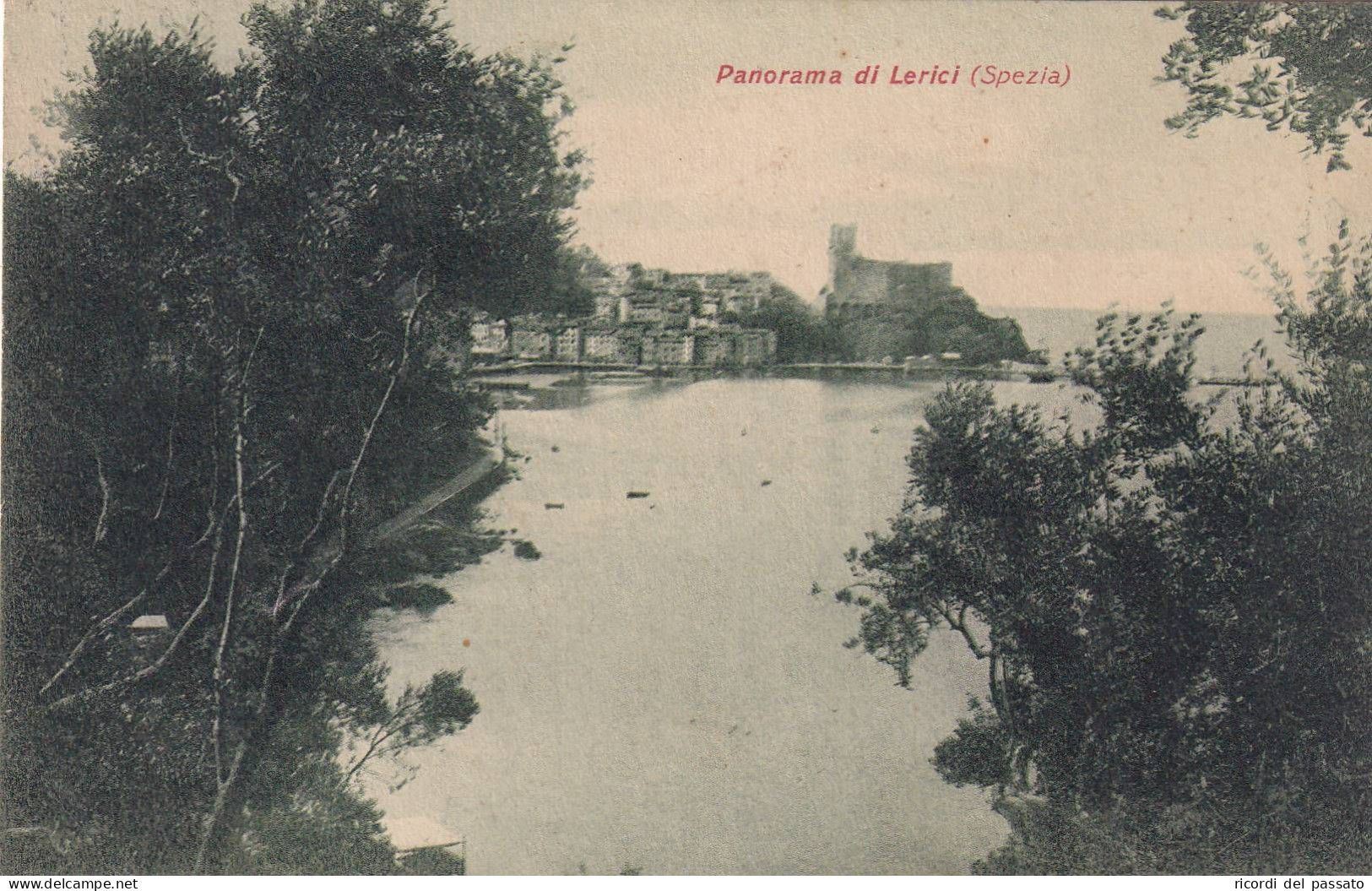 Cartolina Lerici ( La Spezia ) Panorama - La Spezia