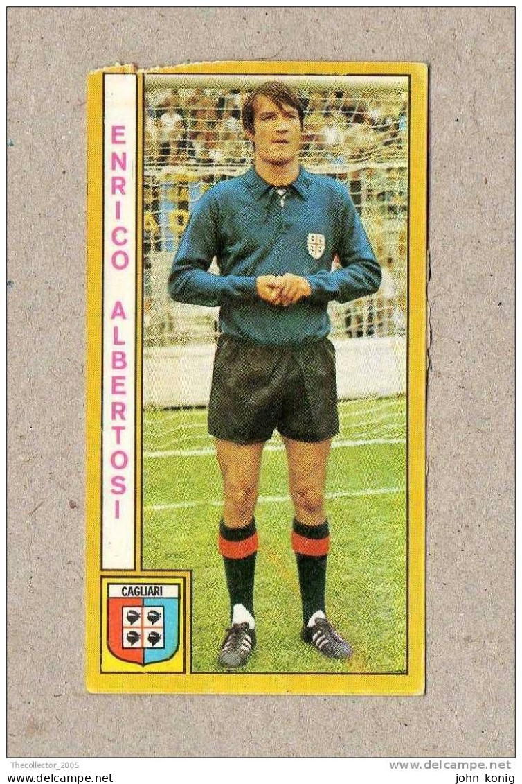 CALCIATORI - CALCIO - Figurine Panini 1969-1970 # CAGLIARI (ENRICO ALBERTOSI) - Edizione Italiana