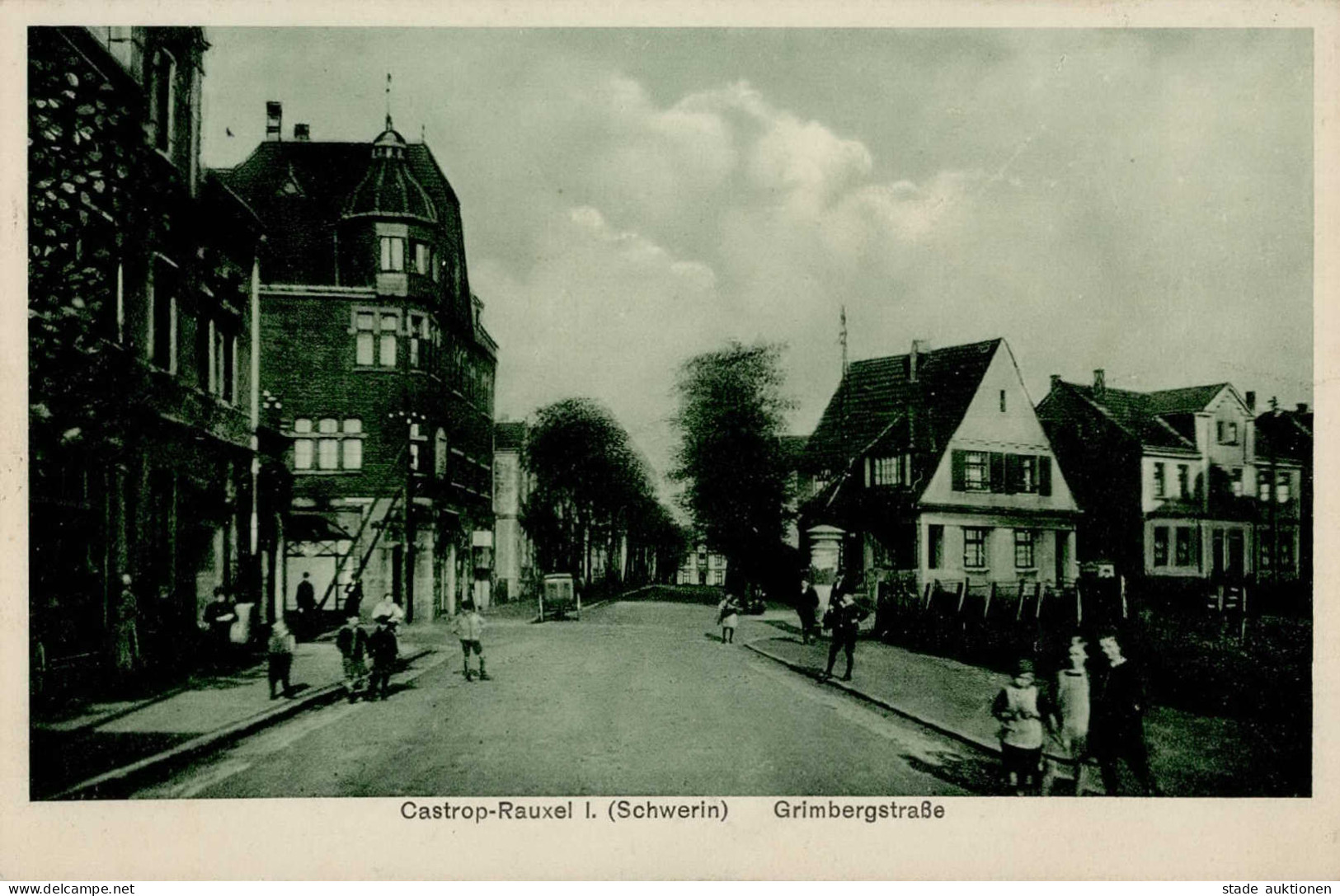 Castrop-Rauxel (4620) Grimbergstrasse Litfaßsäule I - Castrop-Rauxel