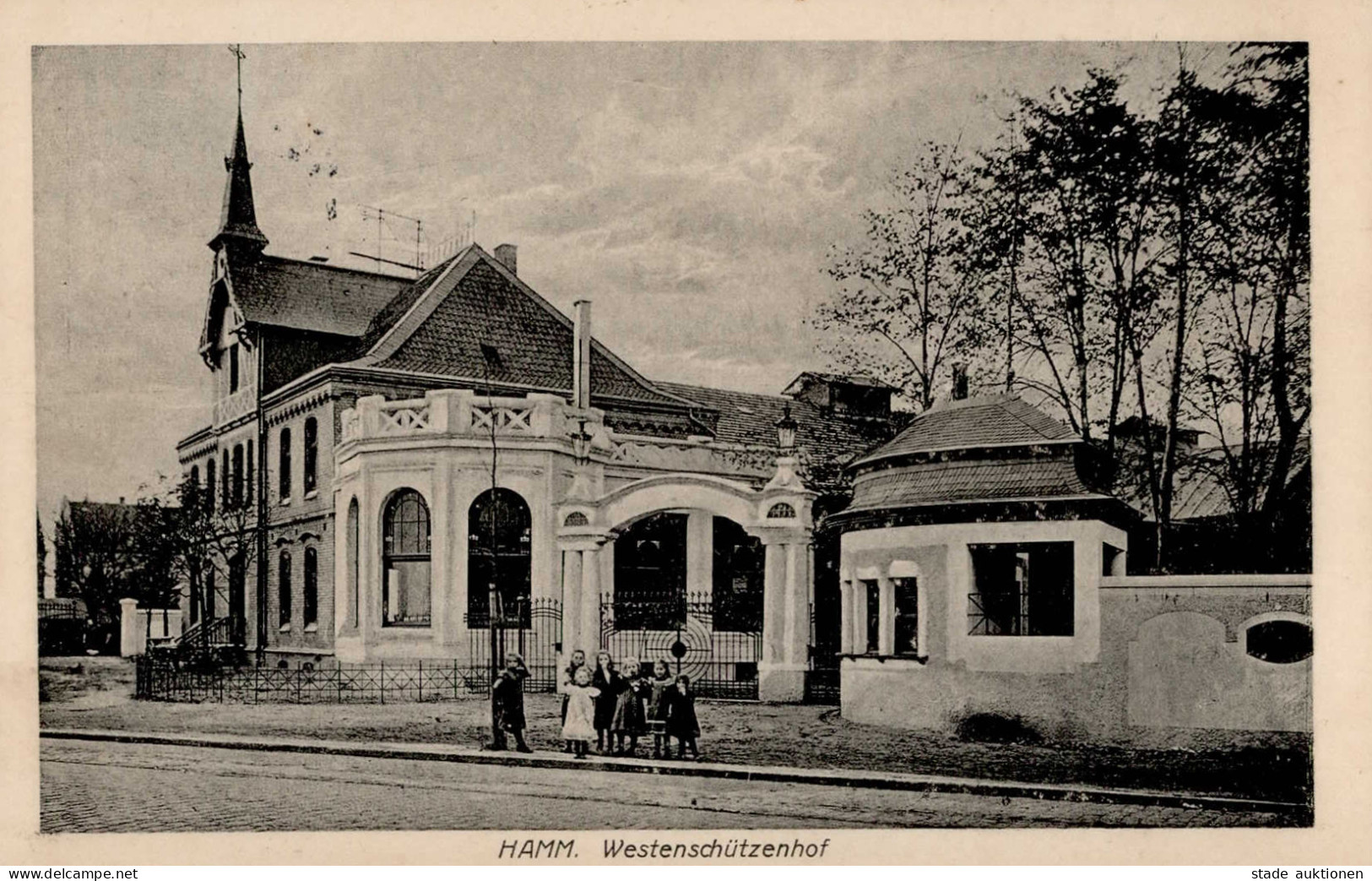 Hamm (4700) Gasthaus Zum Westenschützenhof 1916 I- - Hamm