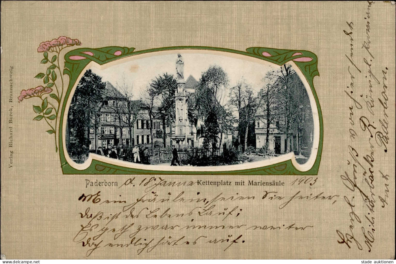 Paderborn (4790) 1903 I- - Other & Unclassified