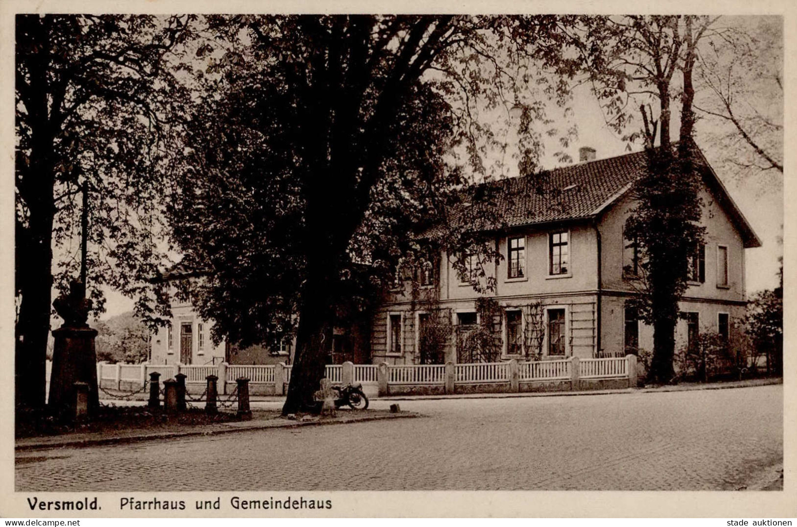 Versmold (4804) Pfarrhaus Gemeindehaus I-II (fleckig) - Other & Unclassified