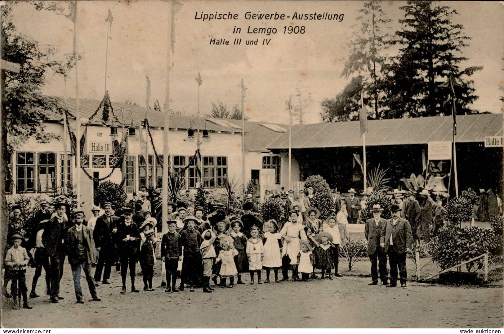 Lemgo (4920) Lippische Gewerbe-Ausstellung 1908 I Expo - Other & Unclassified