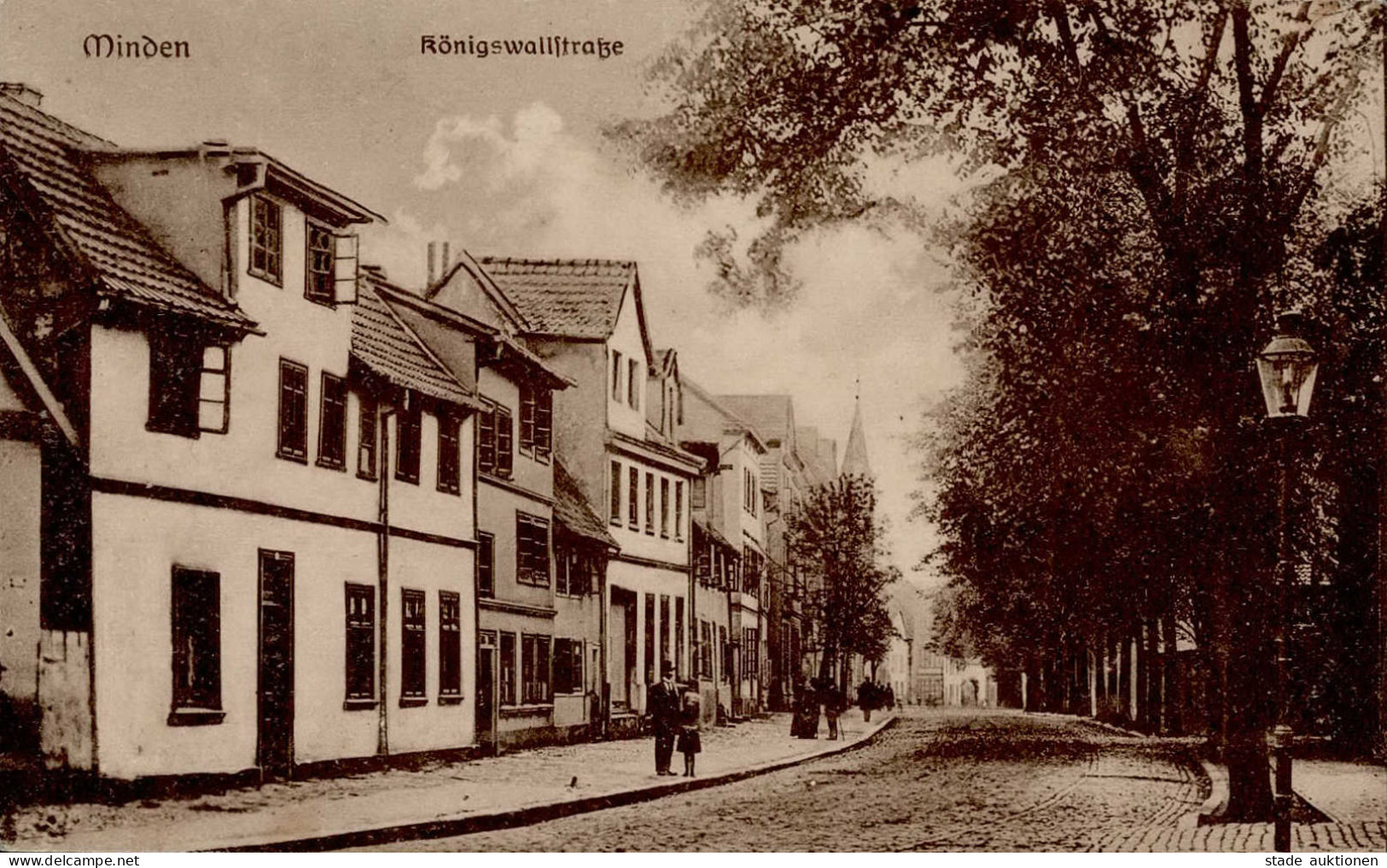 Minden (4950) Königswallstrasse I-II (Marke Entfernt) - Minden