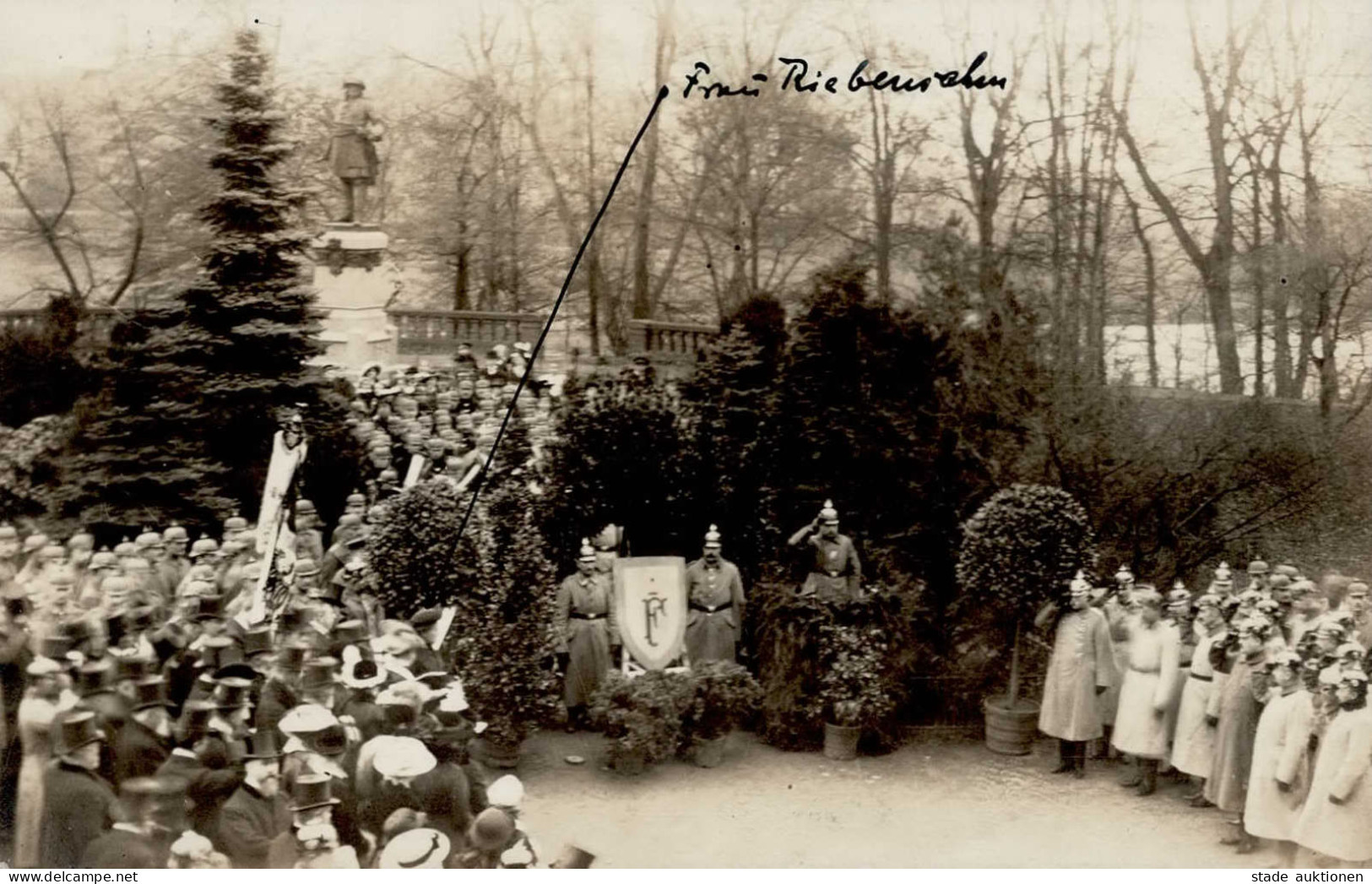 Minden (4950) Soldaten Die Weihe Des Fünfzehner Schildes 14. November 1915 I-II (VS Beschriftet) - Minden