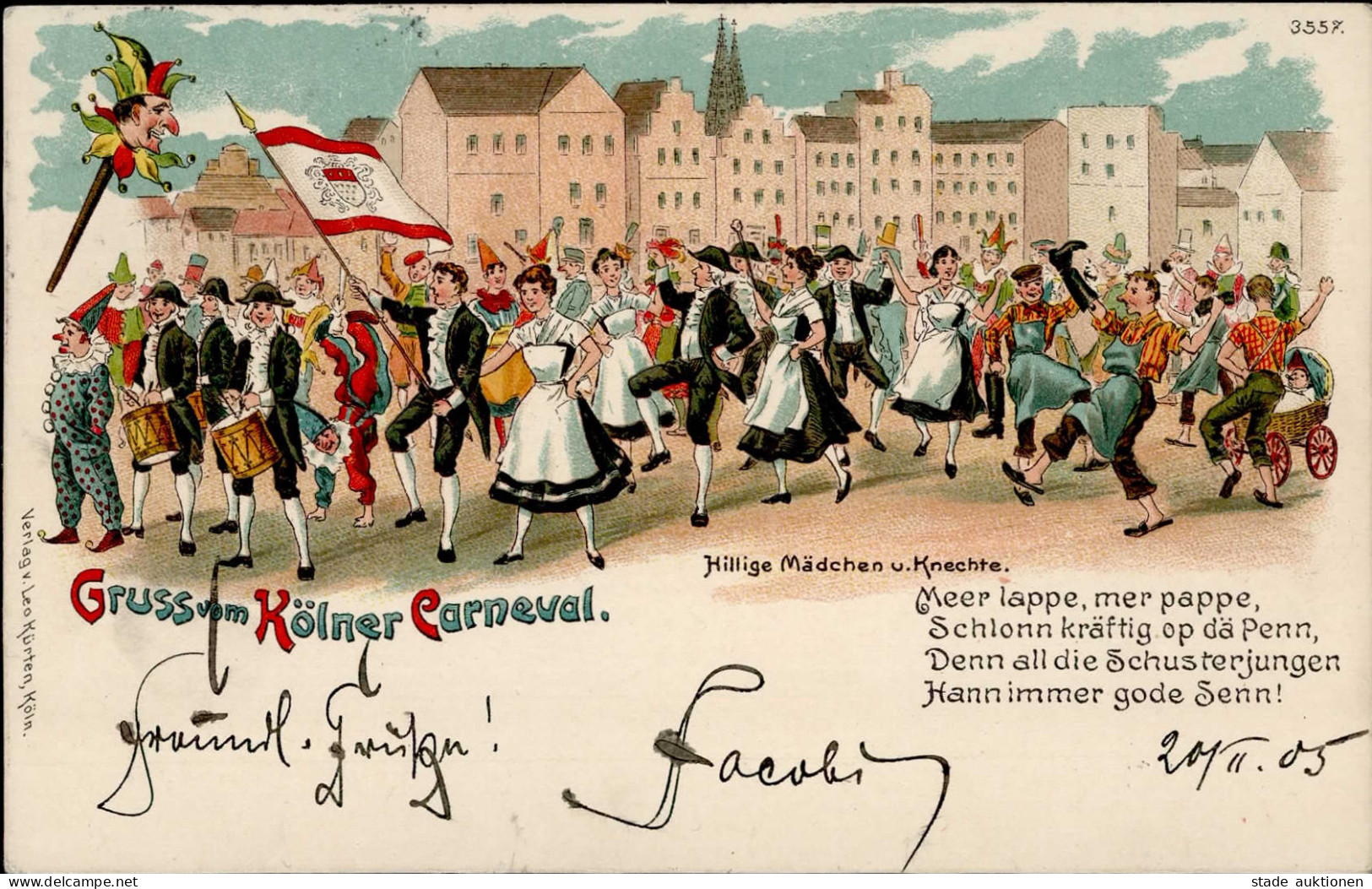 KÖLN (5000) - Gruss Vom KÖLNER KARNEVAL 1905 I Montagnes - Sager, Xavier