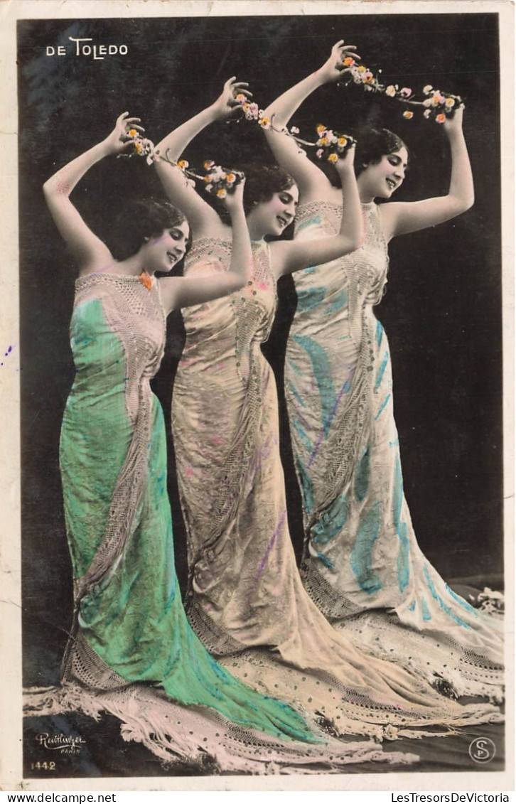 FANTAISIES - Femmes - Femme - De Toledo - Colorisé - Carte Postale Ancienne - Frauen