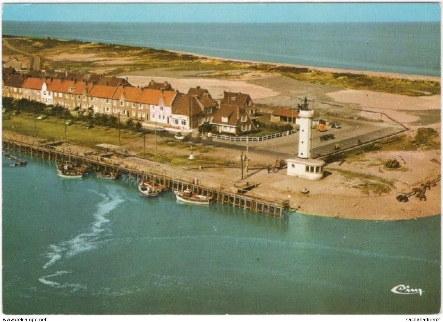 80. Gf. LE HOURDEL. Vue Générale Aérienne. Le Port. 6194 - Le Hourdel