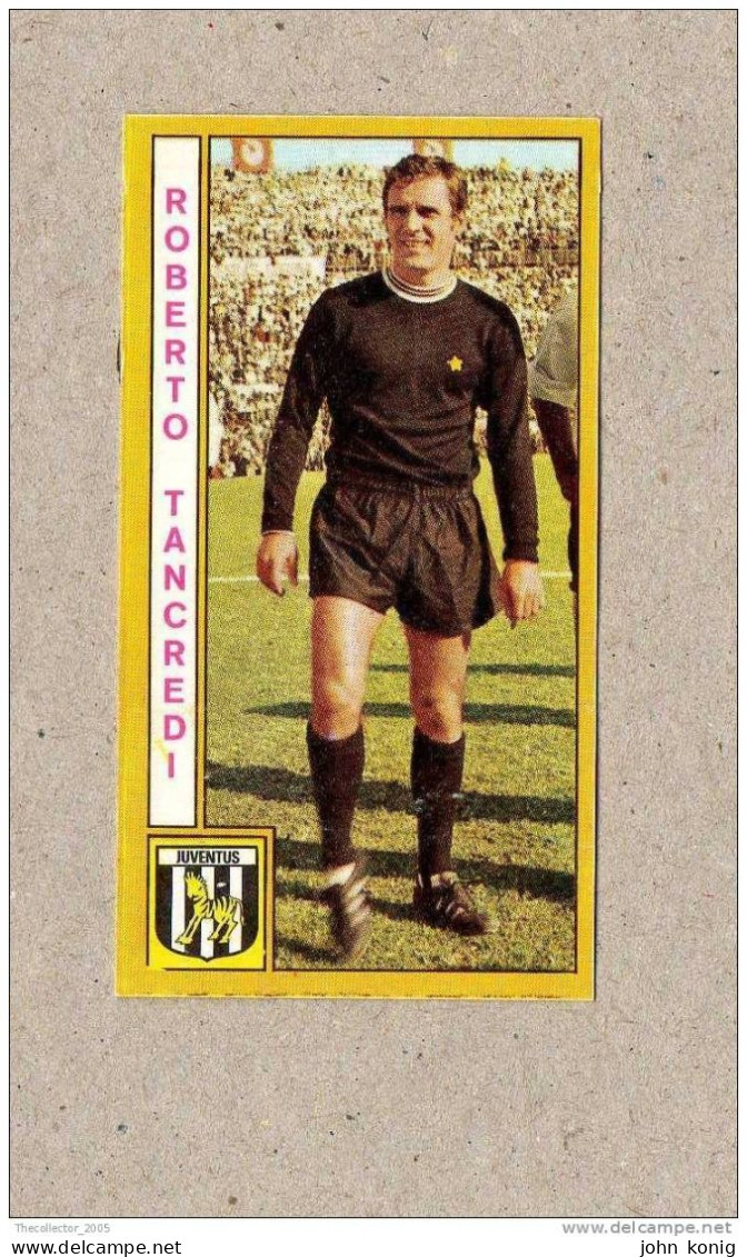 CALCIATORI - CALCIO - Figurine Panini 1969-1970 # Juventus (Roberto Tancredi) - Italienische Ausgabe