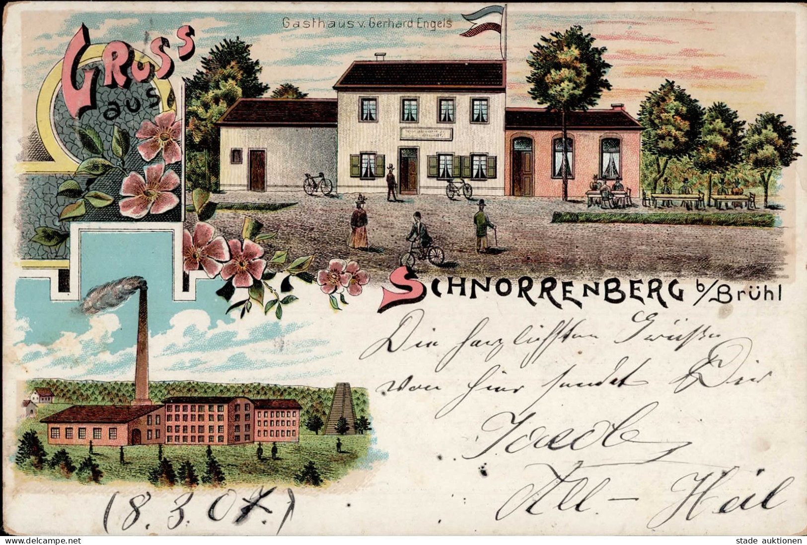 SCHNORRENBERG Bei Brühl (5040) - Gasthaus V. Gerhard Engels I-II - Other & Unclassified