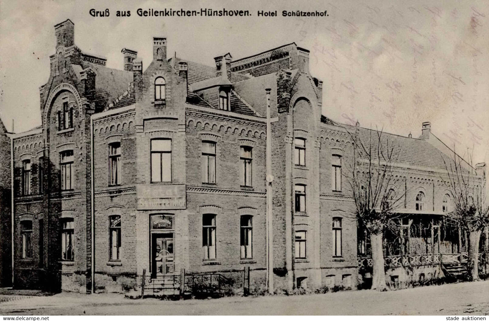 Hünshoven (5130) Hotel Schützenhof 1914 I- - Other & Unclassified