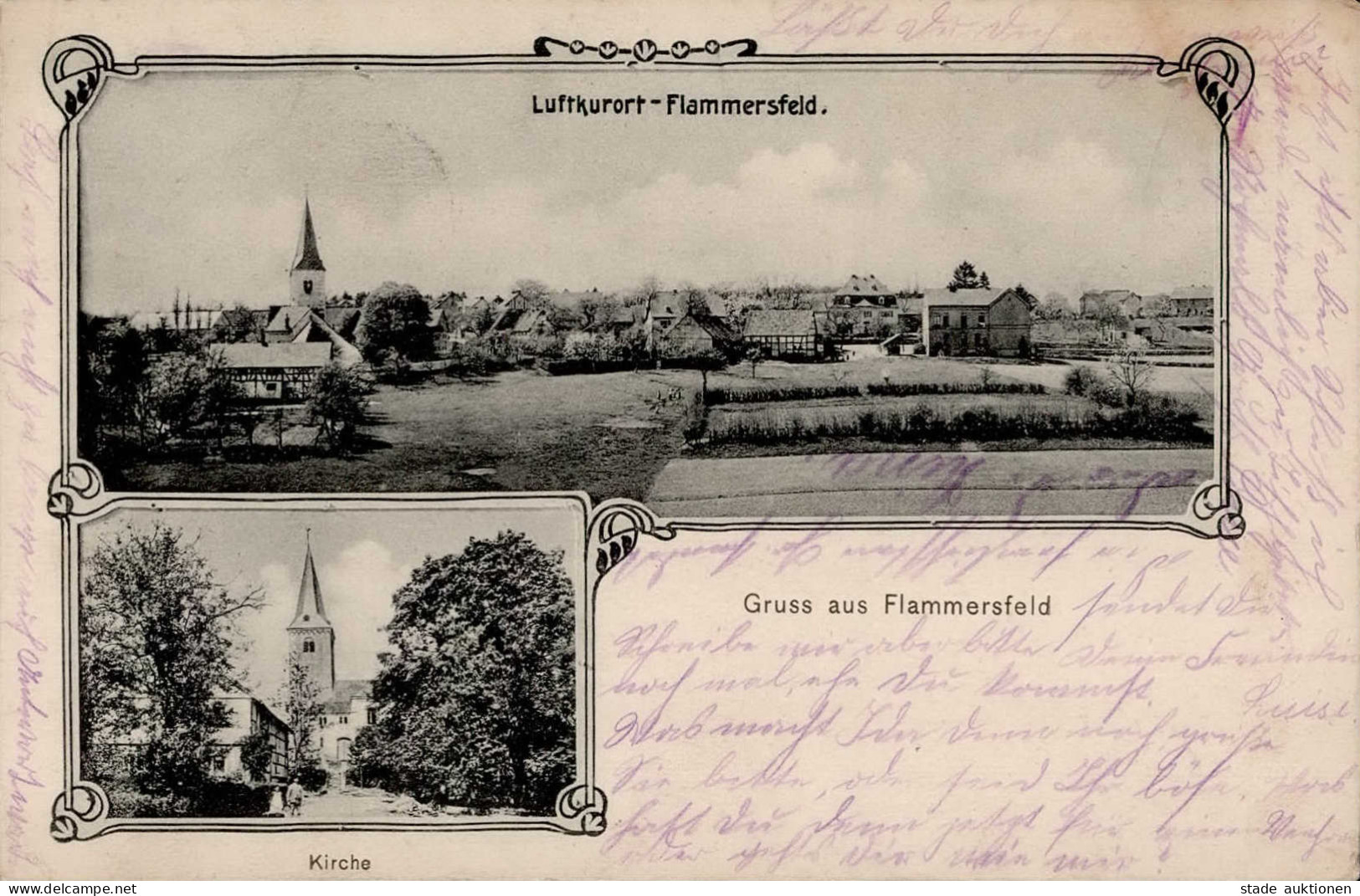 Flammersfeld (5232) 1908 II (kleine Stauchung) - Other & Unclassified