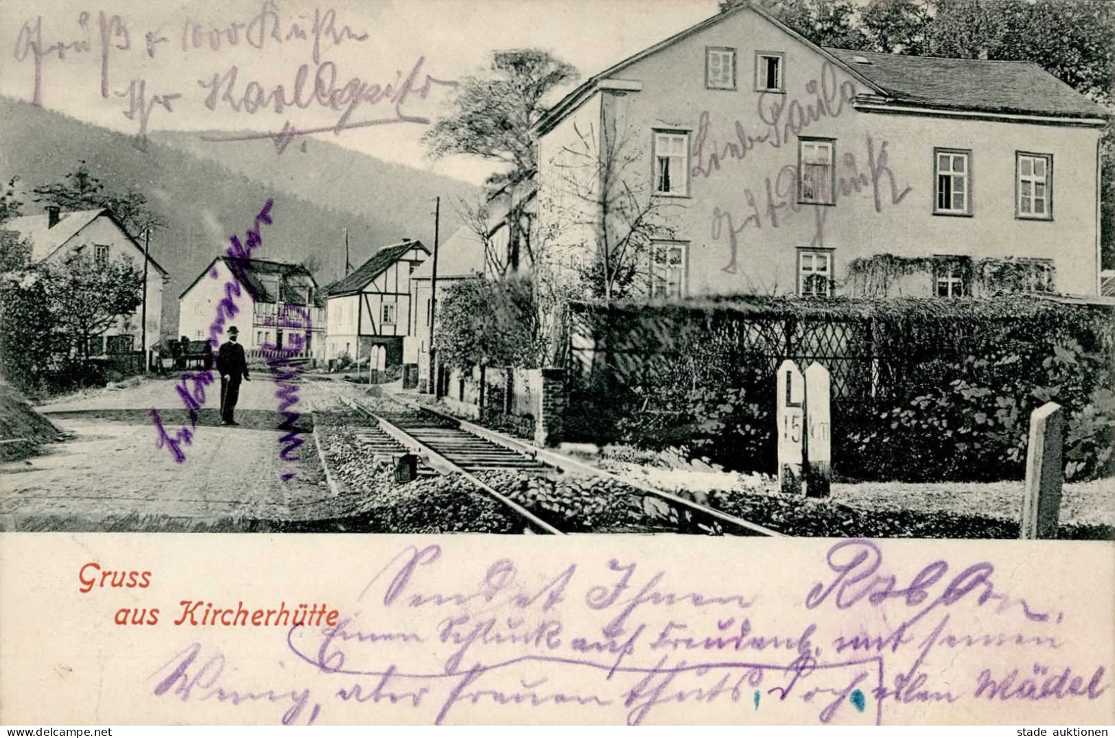Kircherhütte (5242) 1902 I-II (Stauchungen) - Autres & Non Classés