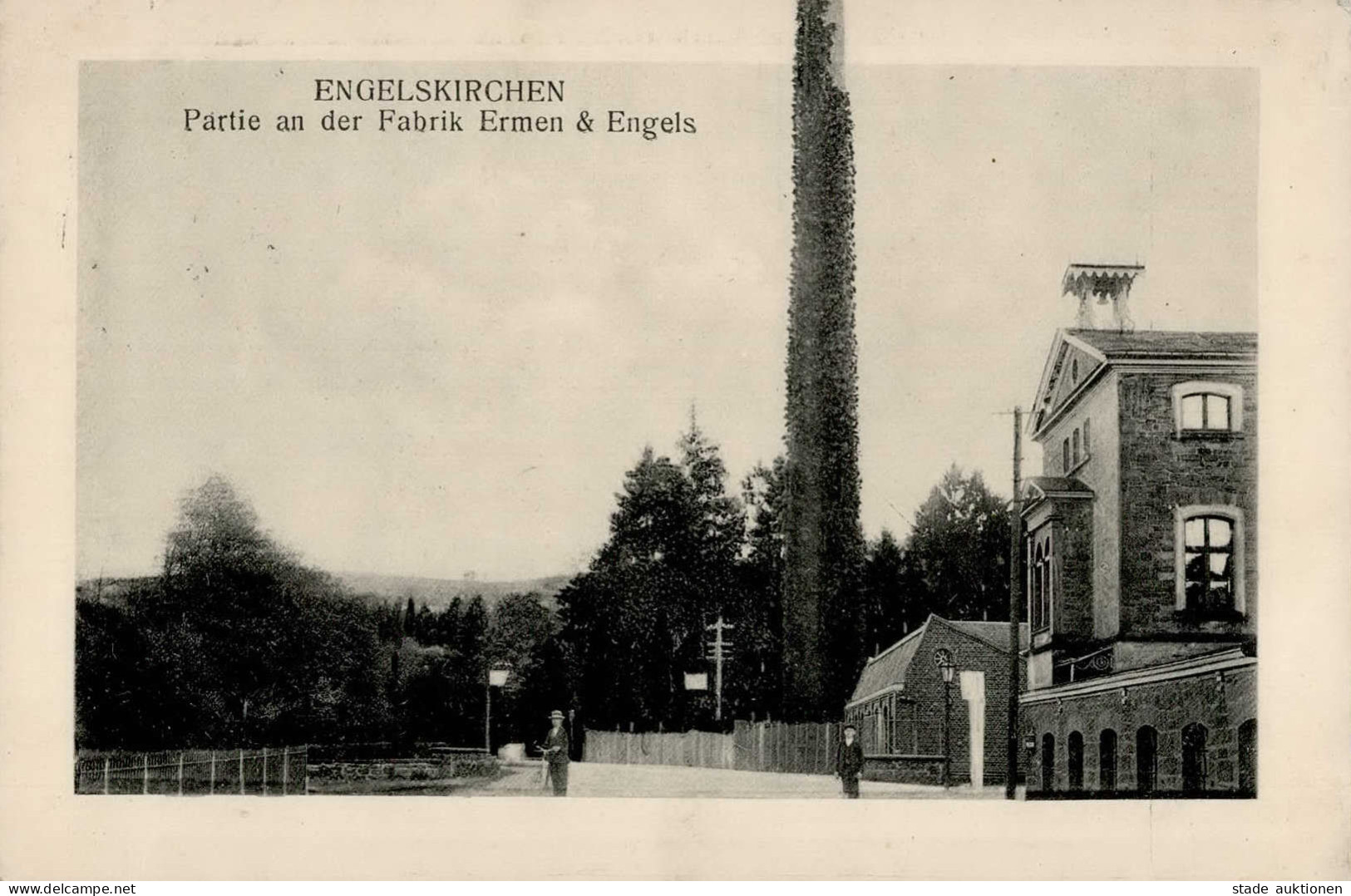 Engelskirchen (5250) Fabrik Ermen & Engels 1918 I-II - Other & Unclassified