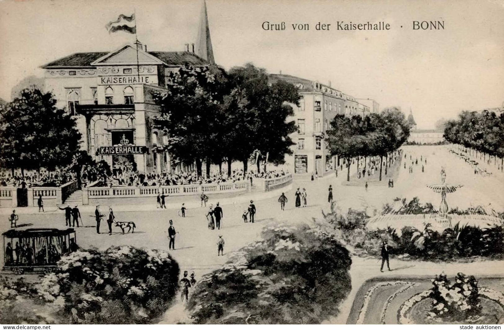 Bonn (5300) Gasthaus Zur Kaiserhalle 1908 I- - Bonn