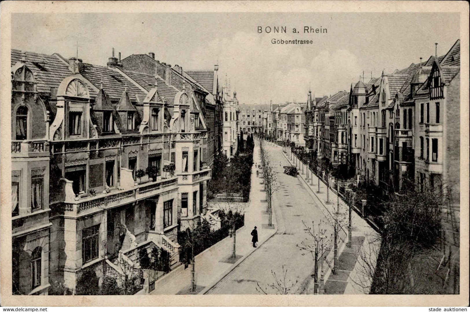 Bonn (5300) Gobenstrasse 1911 II (kleine Stauchung) - Bonn