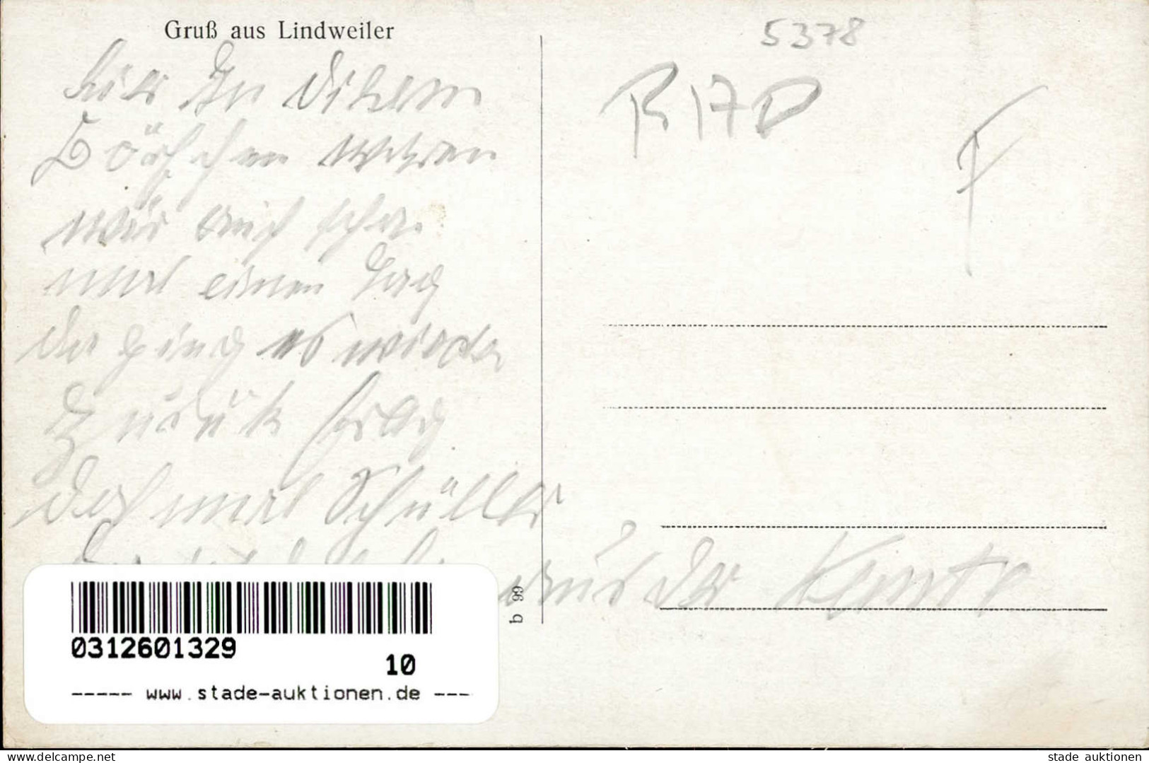 Lindweiler (5378) RAD Lager Rohr Gemeinschaftslager Freiherr Von Richthofen I- - Other & Unclassified