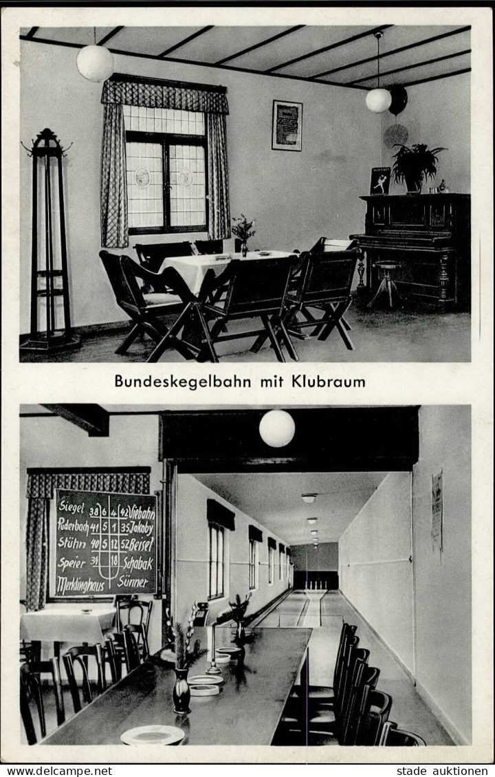 NEUWIED (5450) - Hotel HÜNERMANN BIERQUELLE Mit KEGELBAHN I - Neuwied