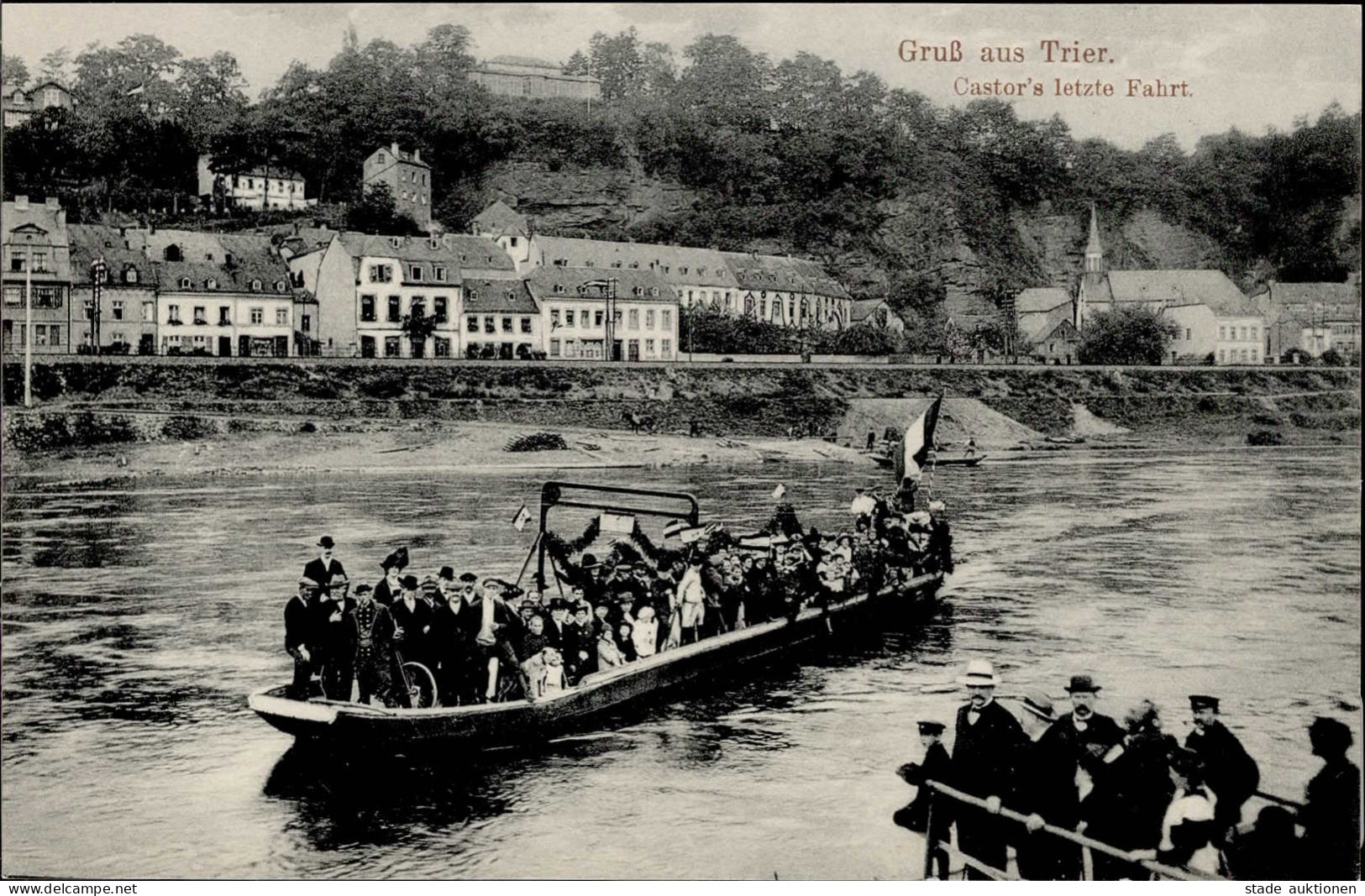 Trier (5500) Castors Letzte Fahrt I-II - Autres & Non Classés