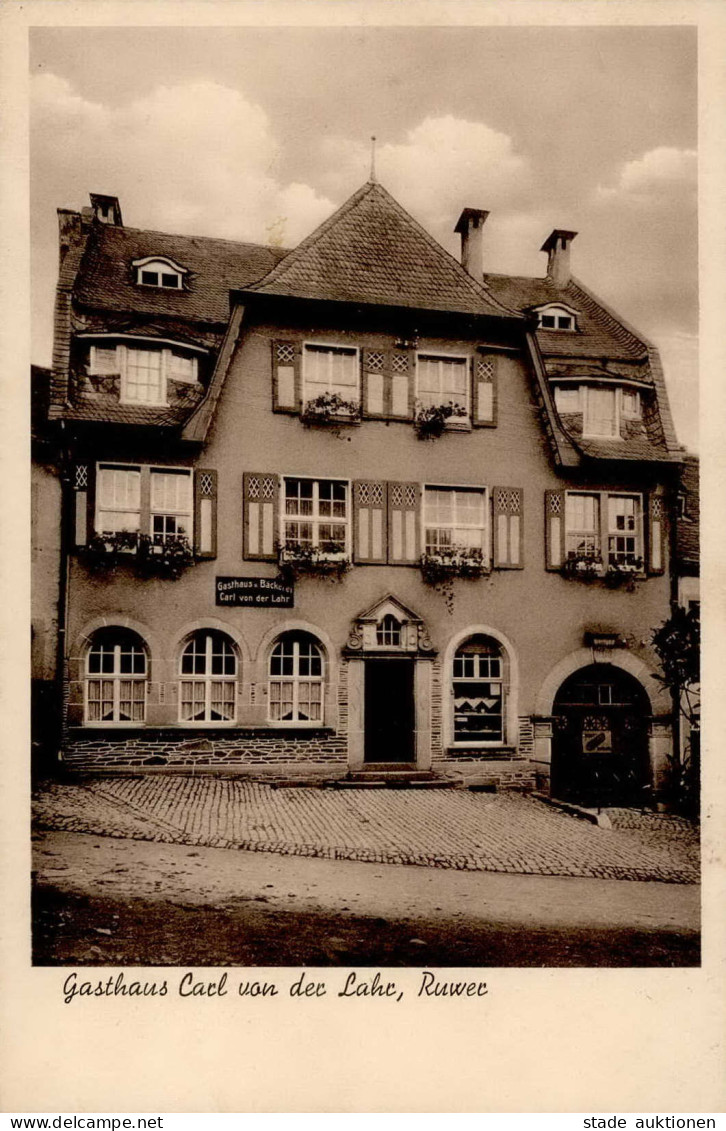 Ruwer (5500) Gasthaus Und Bäckerei Carl Von Der Lahr I- - Autres & Non Classés