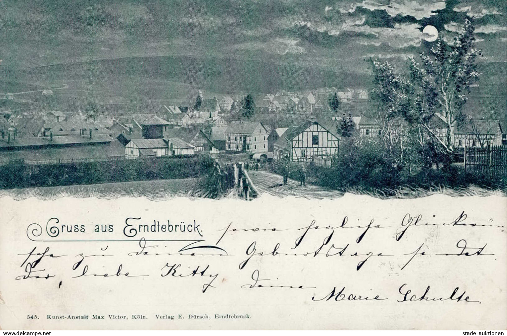 Erndtebrück (5927) 1899 II (Stauchung) - Autres & Non Classés