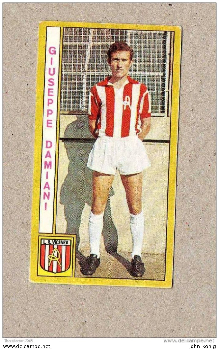 CALCIATORI - CALCIO - Figurine Panini 1969-1970 # L. R. Vicenza (Giuseppe Damiani) - Edizione Italiana