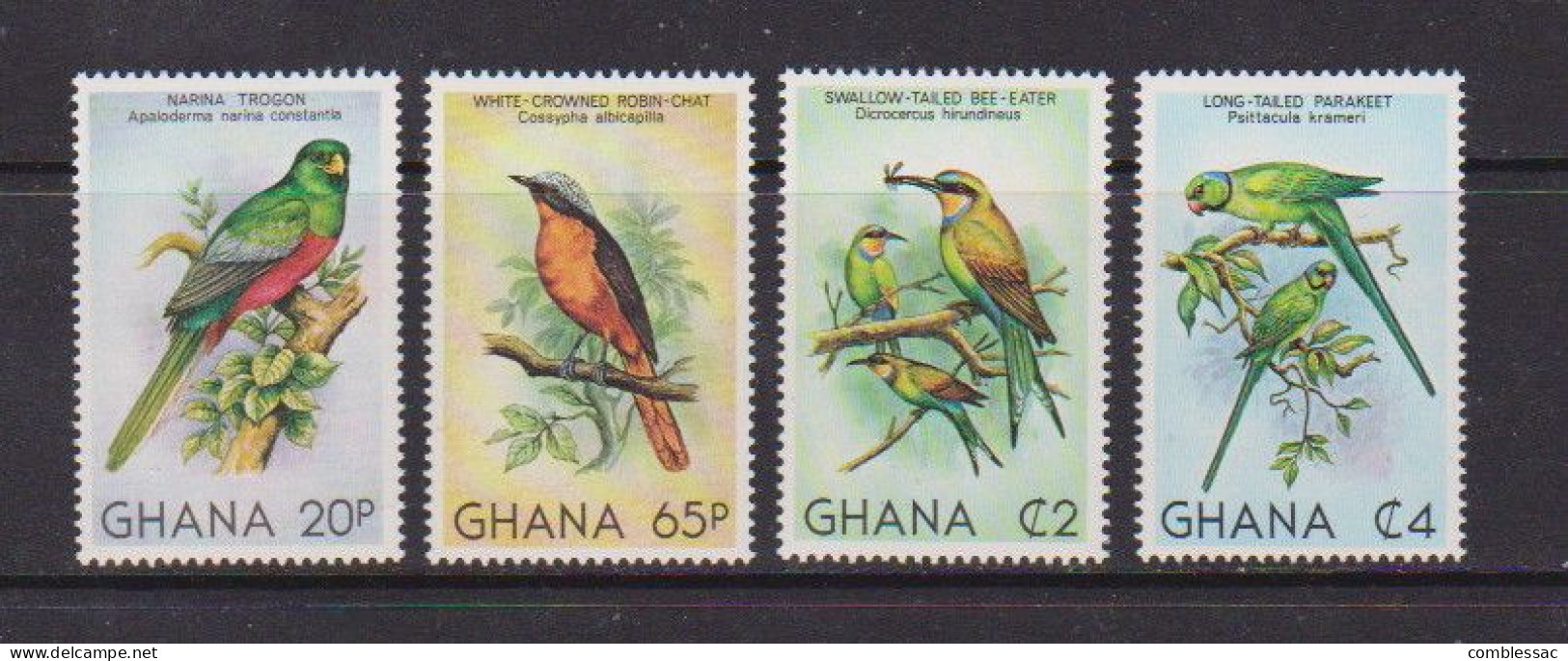 GHANA    1981    Birds   Set  Of  4    MNH - Ghana (1957-...)