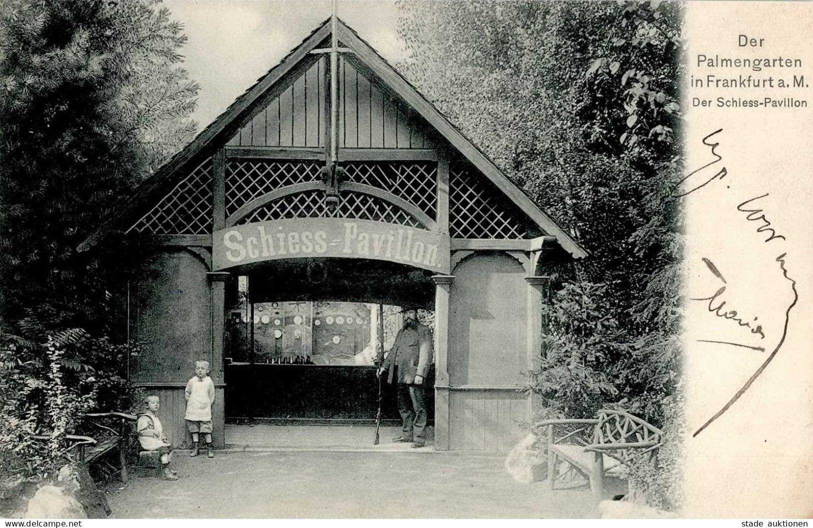 Frankfurt Am Main (6000) Schützenhaus Schiess-Pavillon 1905 II (Stauchung) - Frankfurt A. Main