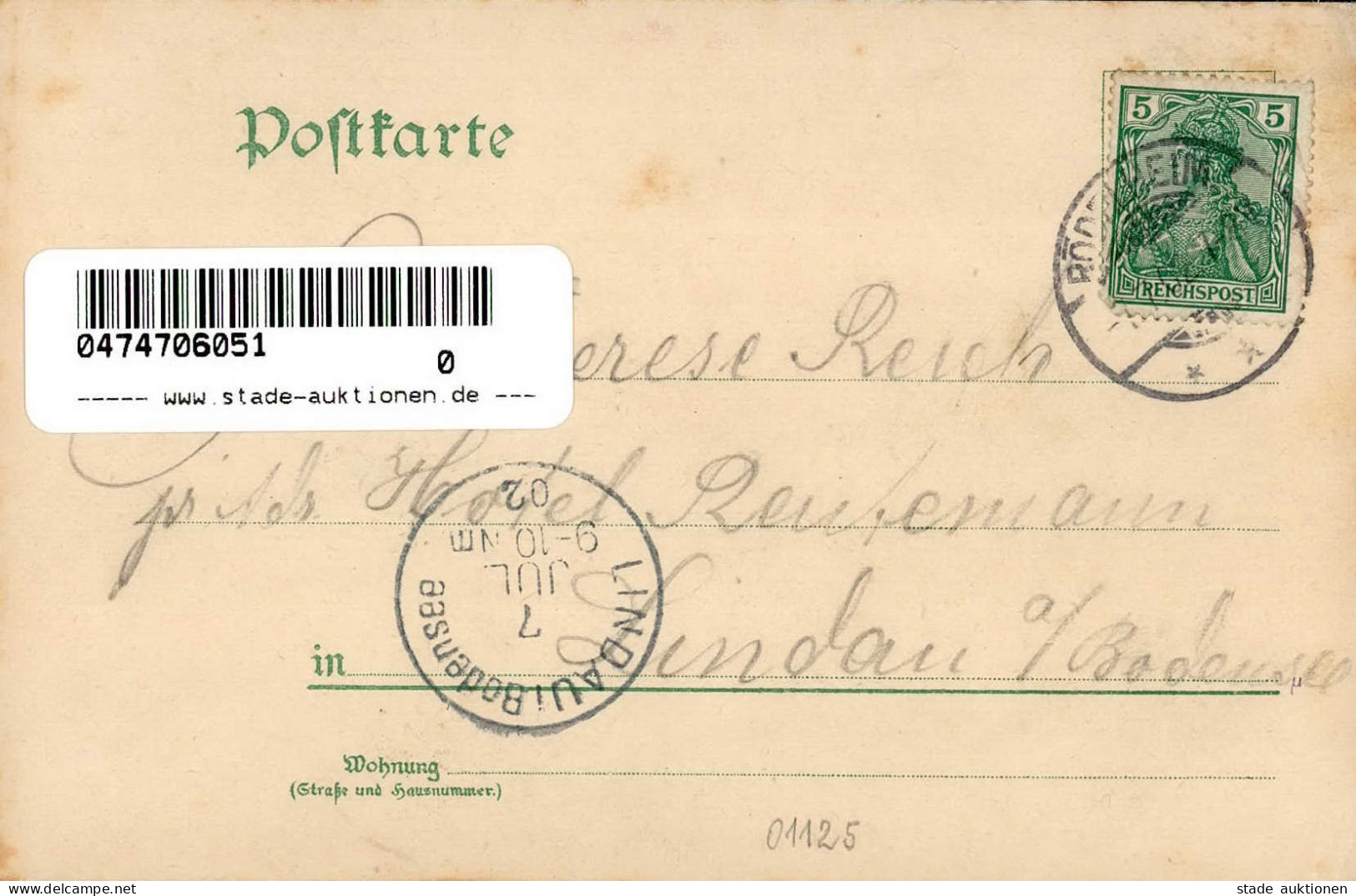 Frankfurt Rödelheim (6000) VII. Verbandsschießen Des Mitteldeutschen Fl-Schützen-Verbands 5. Bis 7. Juli 1902 II (Stauch - Frankfurt A. Main