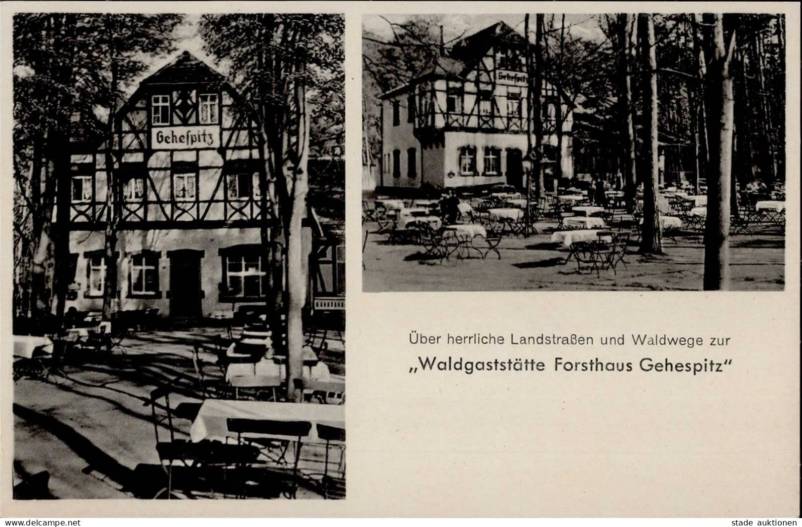 Neu-Isenburg (6078) Gasthaus Zum Forsthaus Gehespitz I - Autres & Non Classés