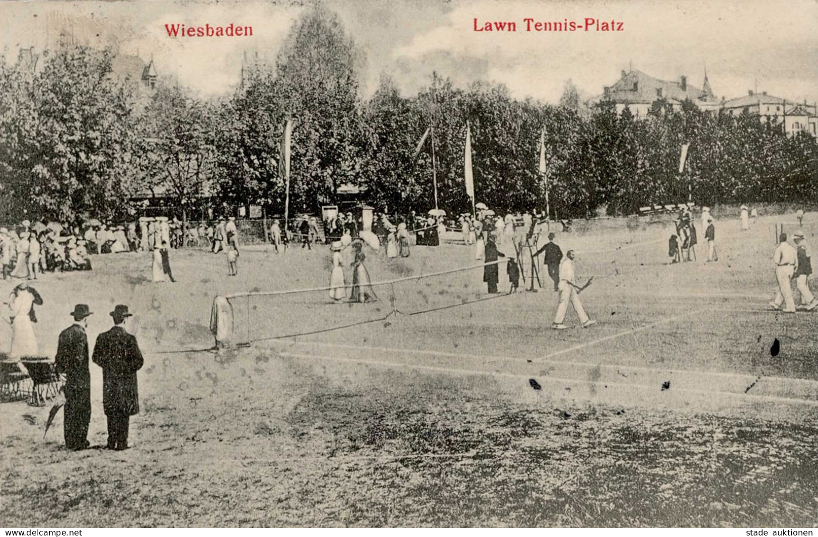 Wiesbaden (6200) Tennis 1908 I- - Wiesbaden