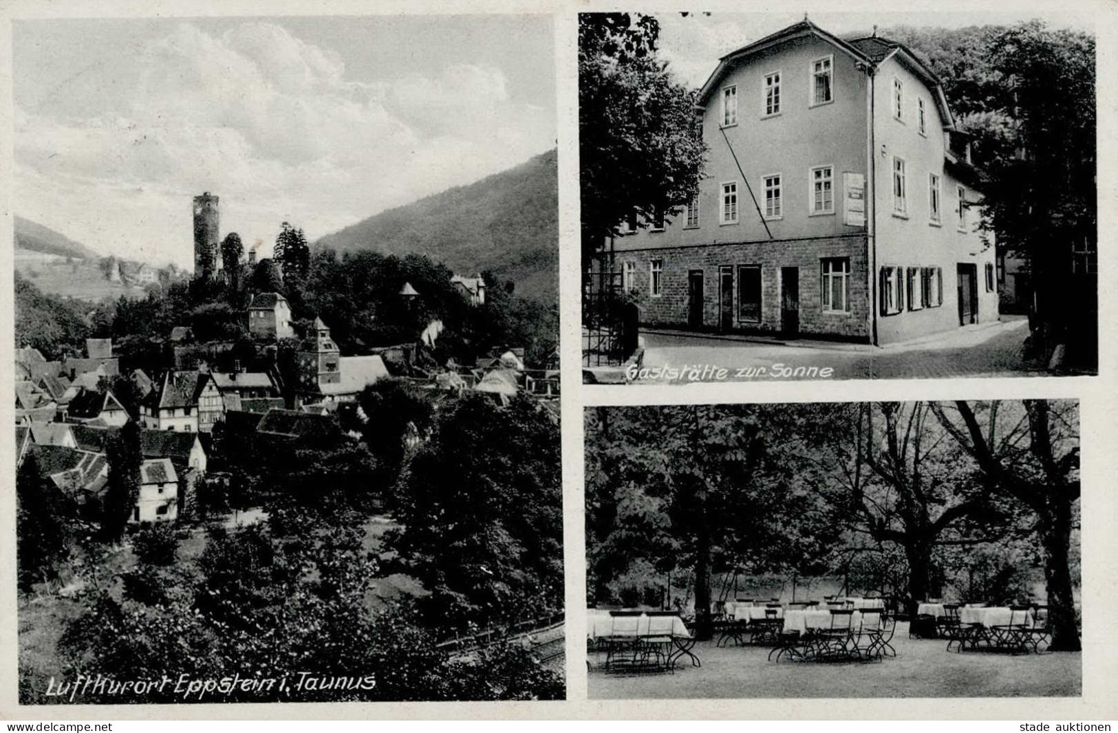 EPPSTEIN,Taunus (6239) - Gaststätte Zur Sonne I - Autres & Non Classés