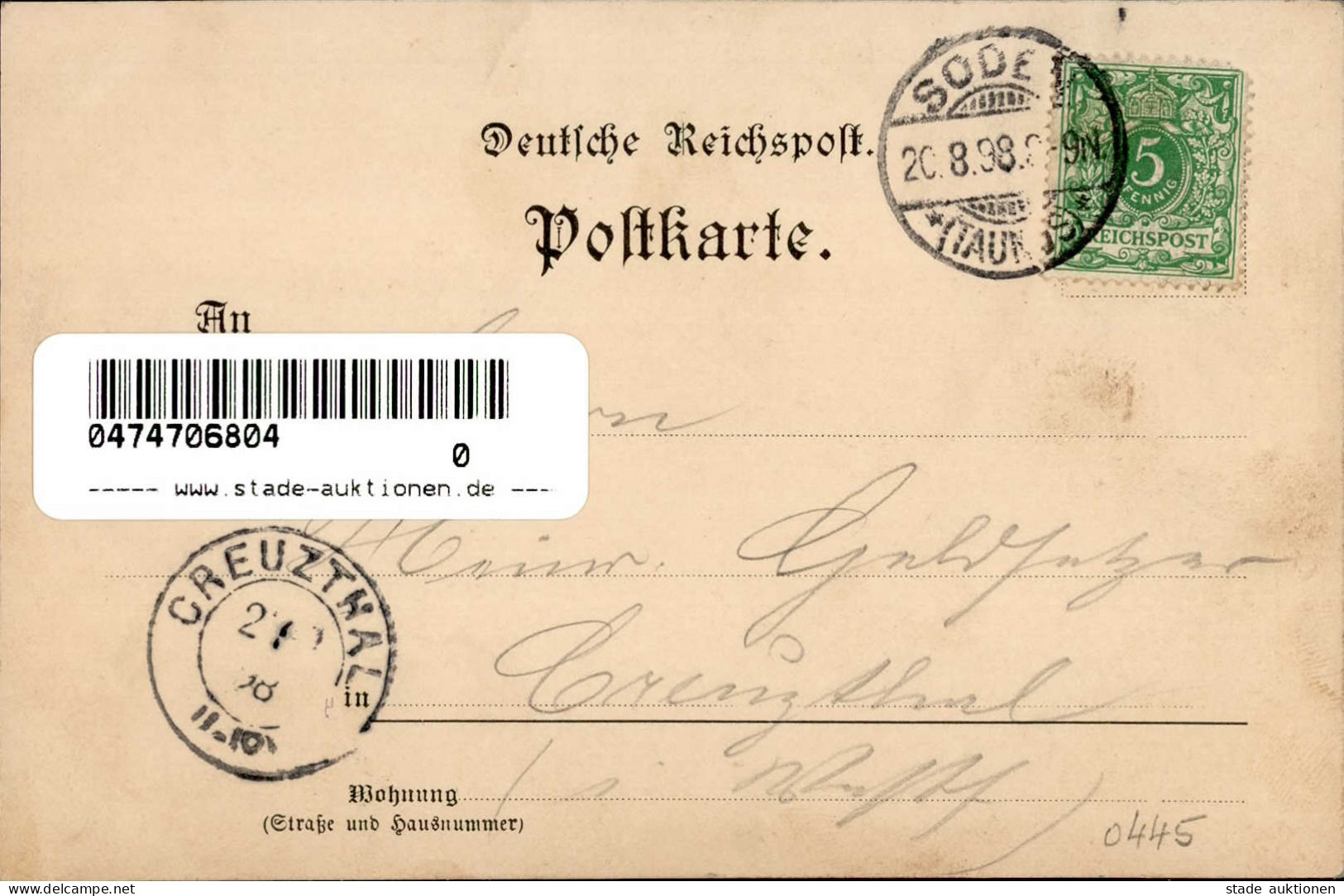 Kronberg (6242) Hotel Schützenhof Schloss Friedrichshof 1898 I- - Other & Unclassified