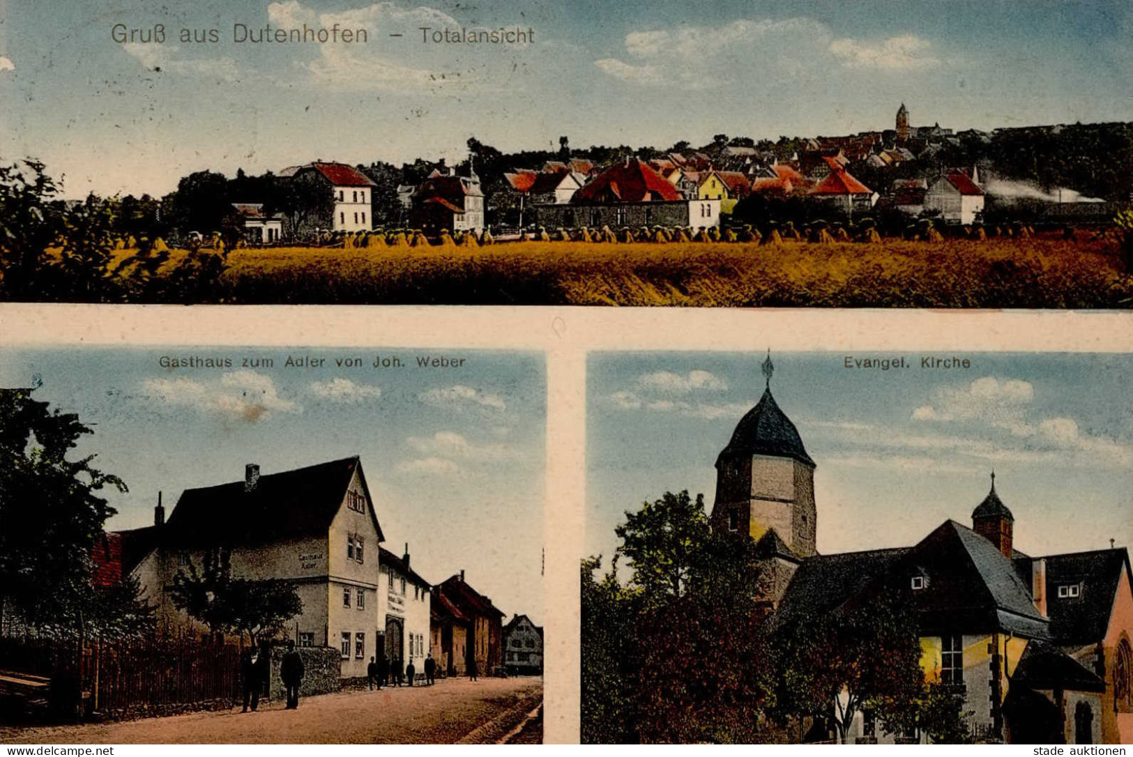 DUTENHOFEN,Kr.Wetzlar (6330) - Gasthaus Zum Adler I - Other & Unclassified