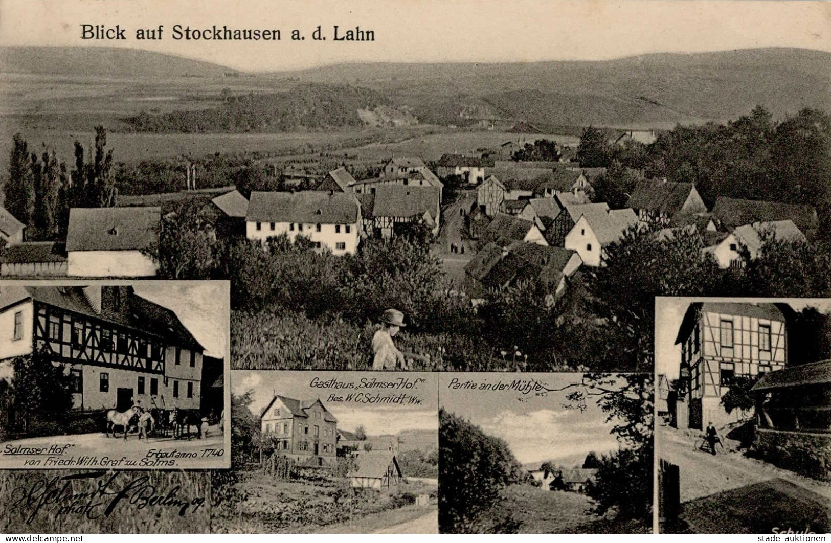 STOCKHAUSEN,Kr.Wetzlar (6337) - Gasthaus Solmser Hof I - Other & Unclassified