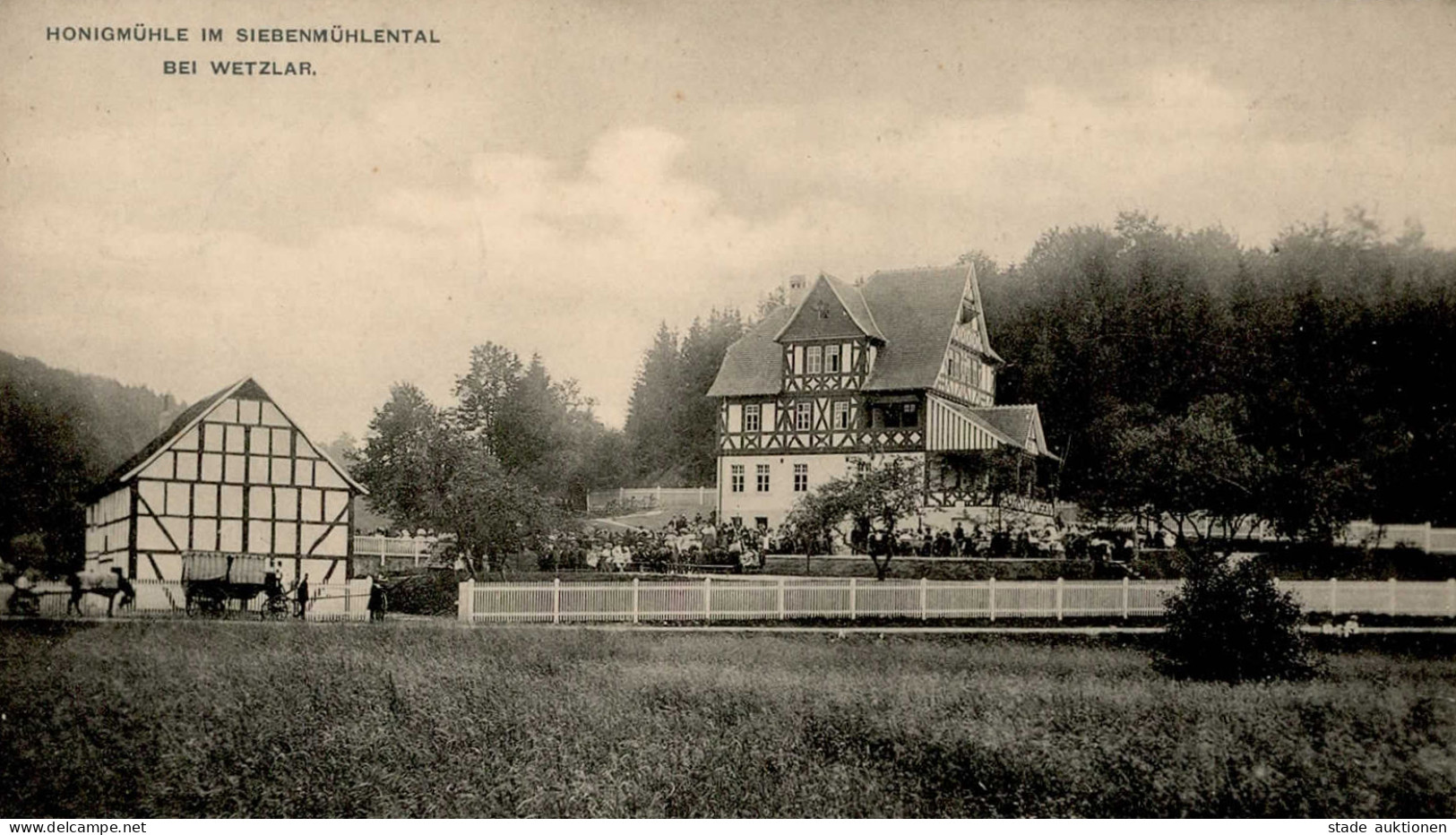 Wetzlar (6330) Honigmühle Siebenmühle 1910 I-II (fleckig) - Other & Unclassified