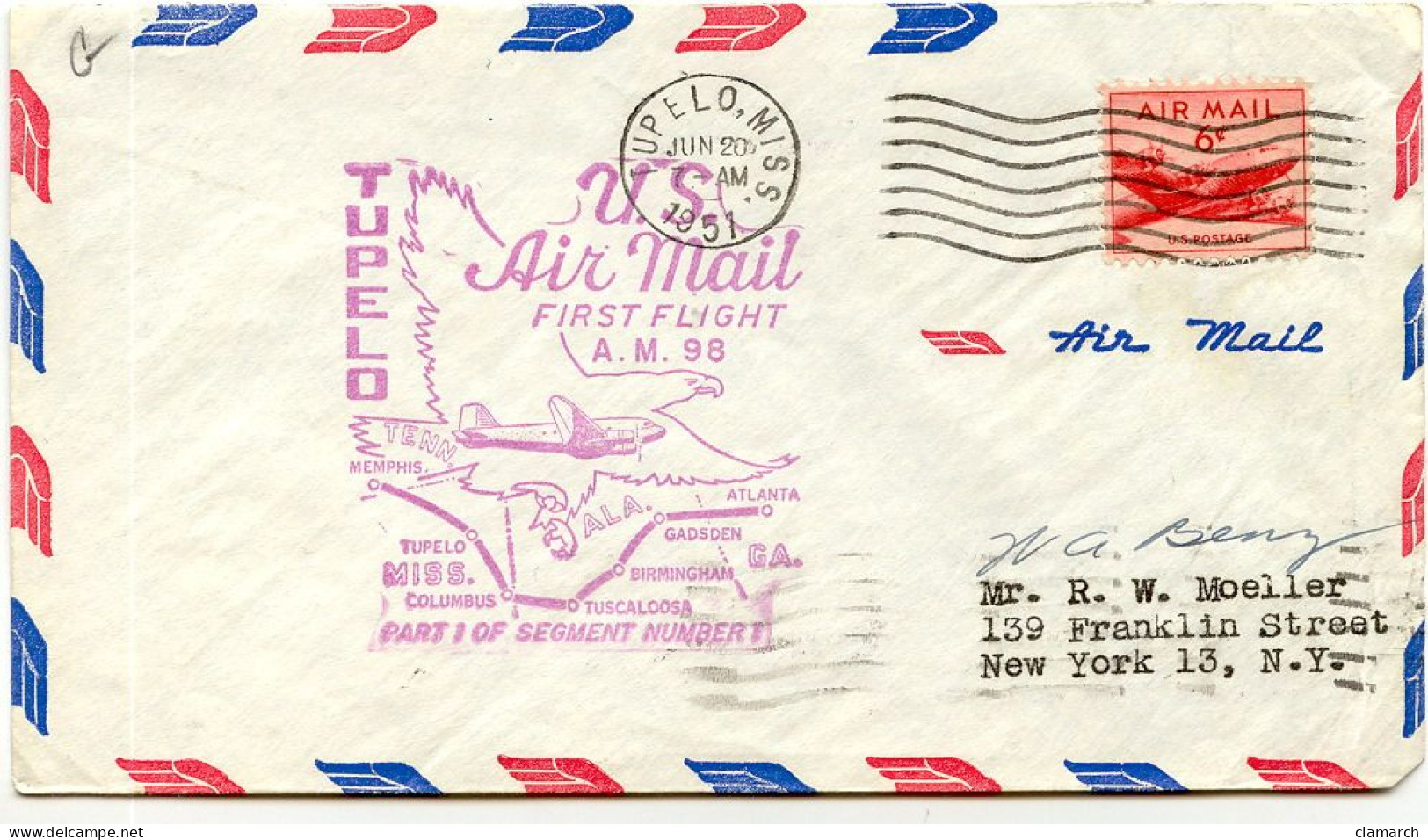 Aérophilatélie-U.S - First Flight Covers