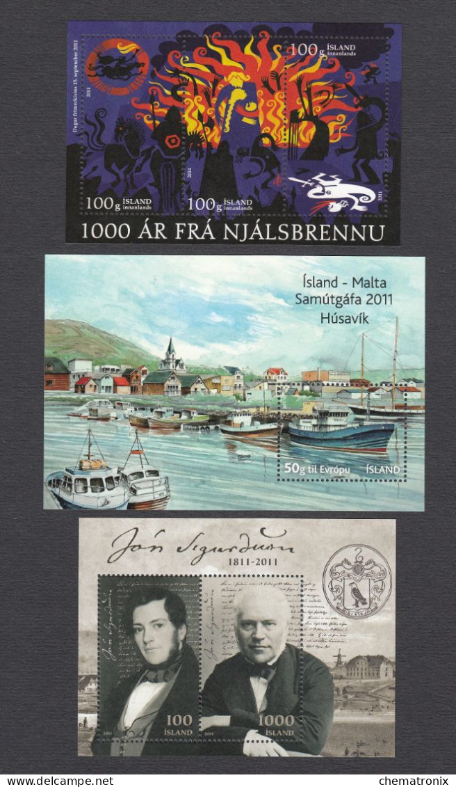 Island 2011 - Colección -  MNH ** - Volledig Jaar