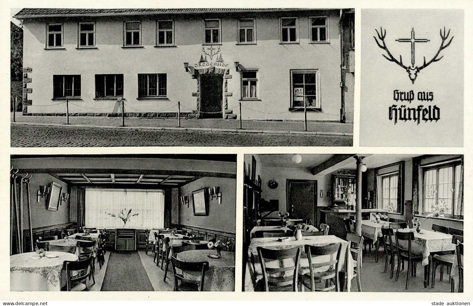 Hünfeld (6418) Gasthaus Jaegerhof I-II - Other & Unclassified